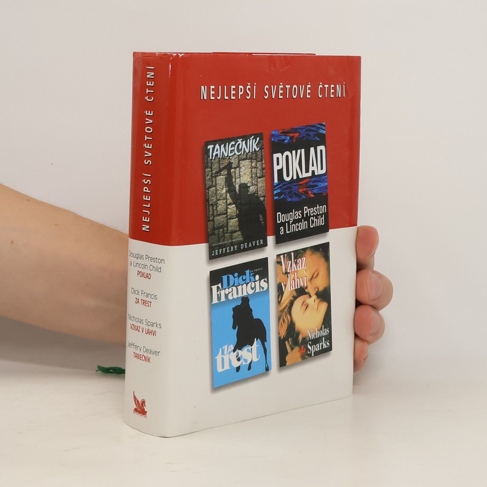 Jeffery Deaver Nejlepší světové čtení. Tanečník. Poklad. Za trest. Vzkaz v láhvi