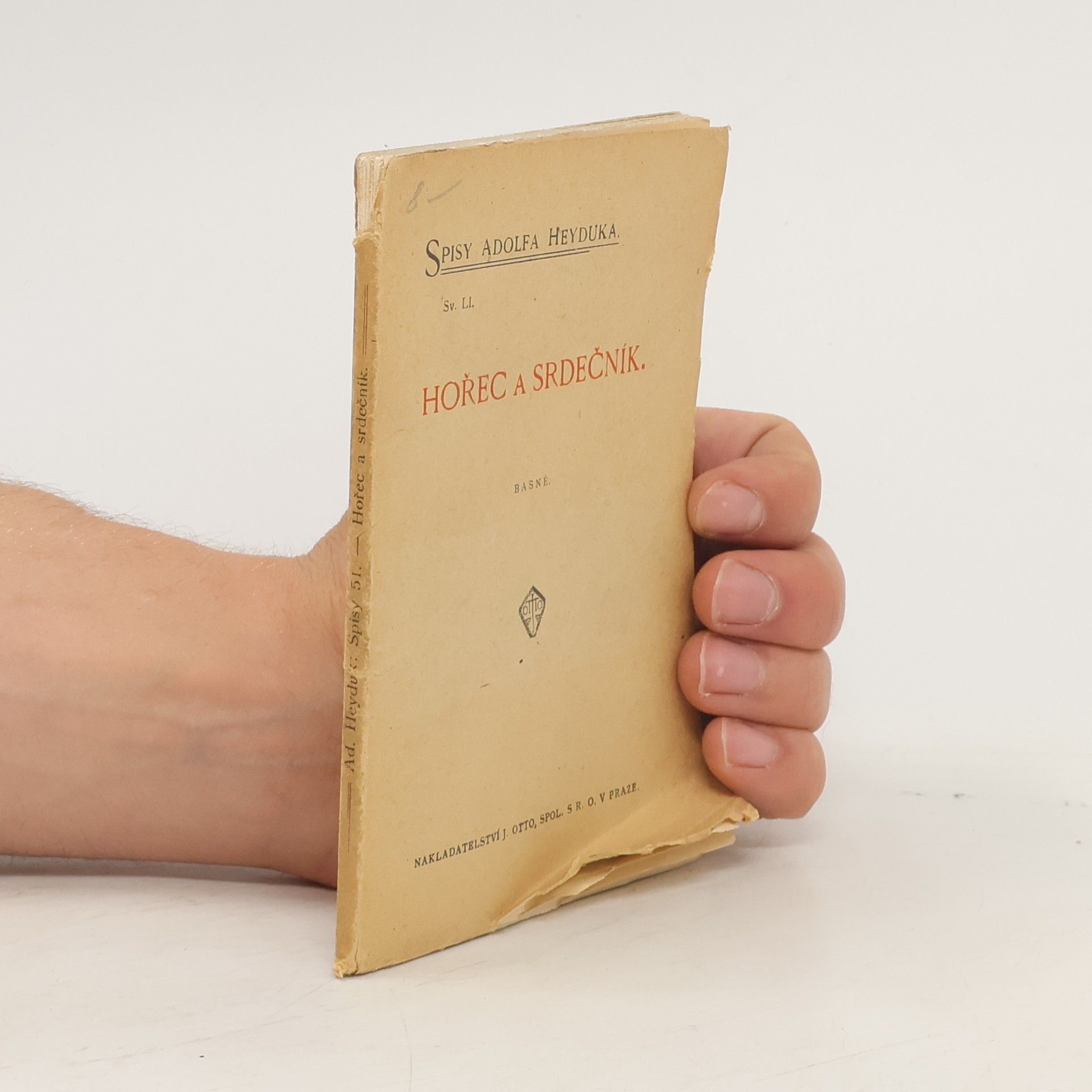 Adolf Heyduk Hořec a srdečník