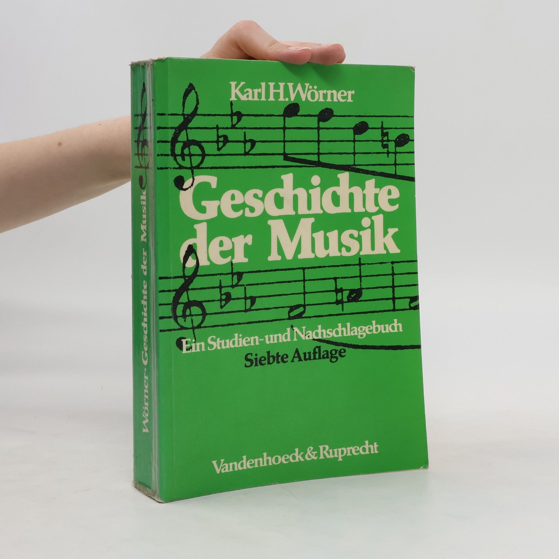 Karl Heinrich Wörner Geschichte der Musik