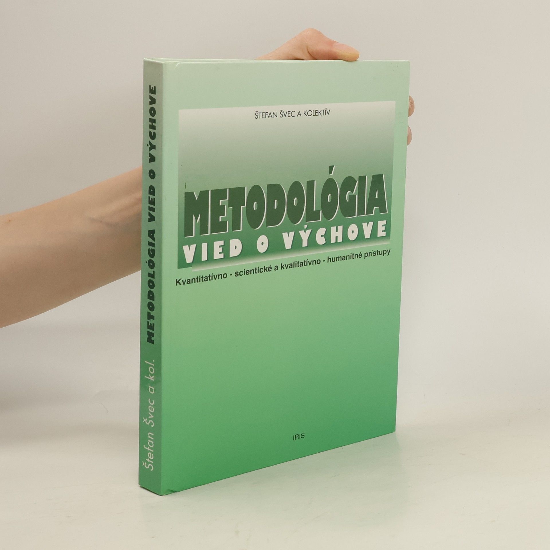 Štefan Švec Metodológia vied o výchove