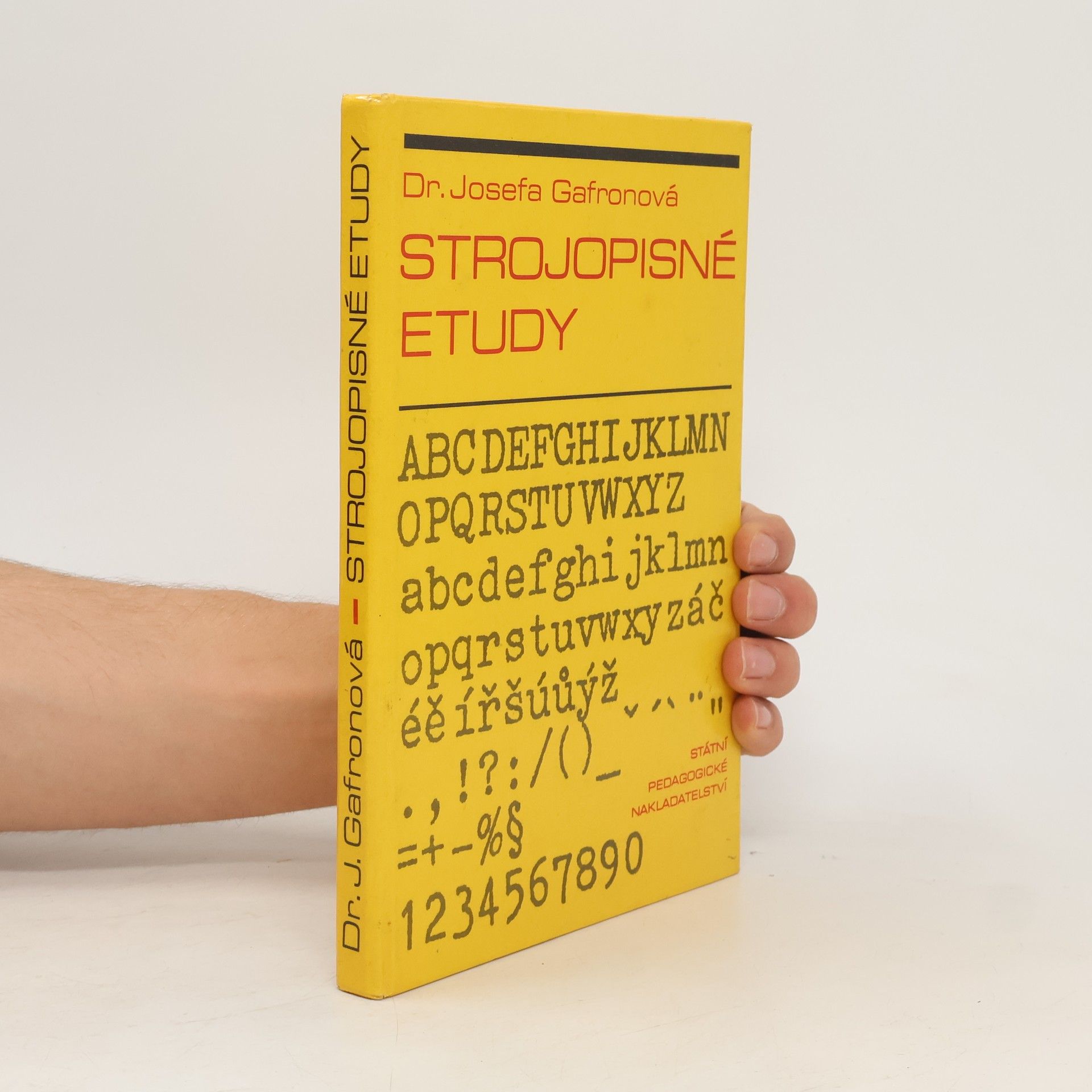 Josefa Grafonová Strojopisné etudy