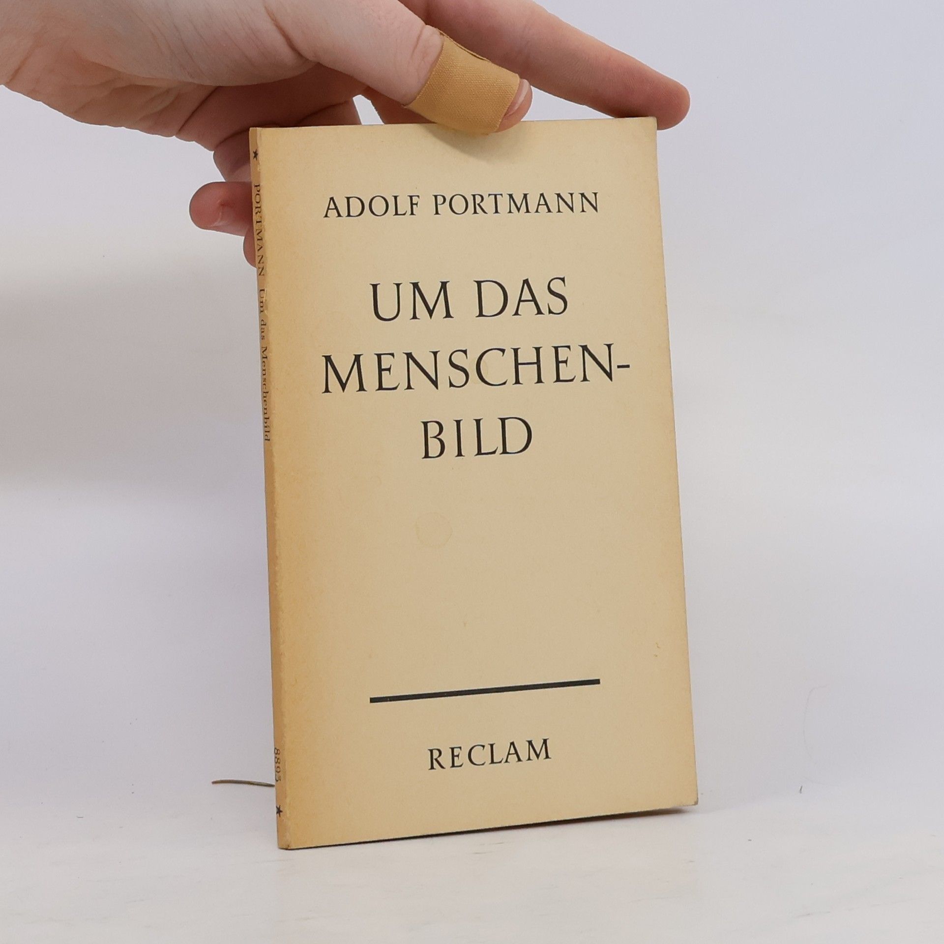 Adolf Portmann Um das Menschenbild