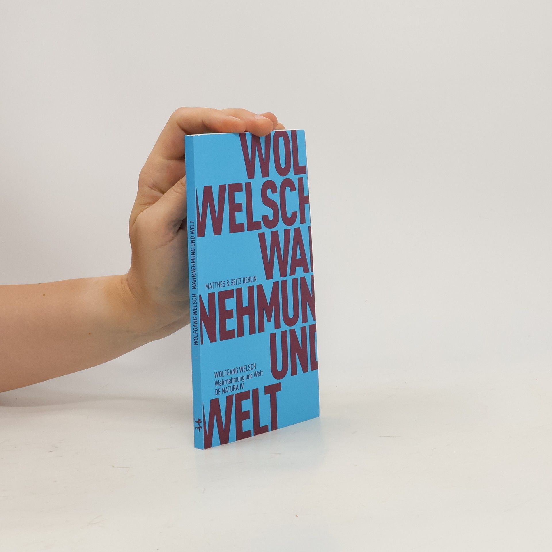 Wolfgang Welsch Wahrnehmung und Welt