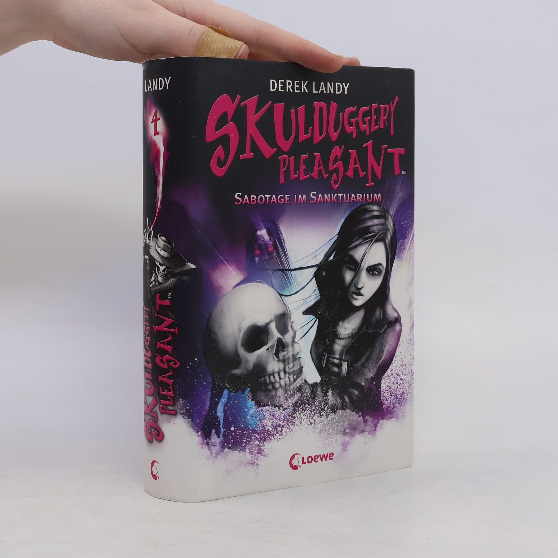 Derek Landy Skulduggery Pleasant 4. Sabotage im Sanktuarium