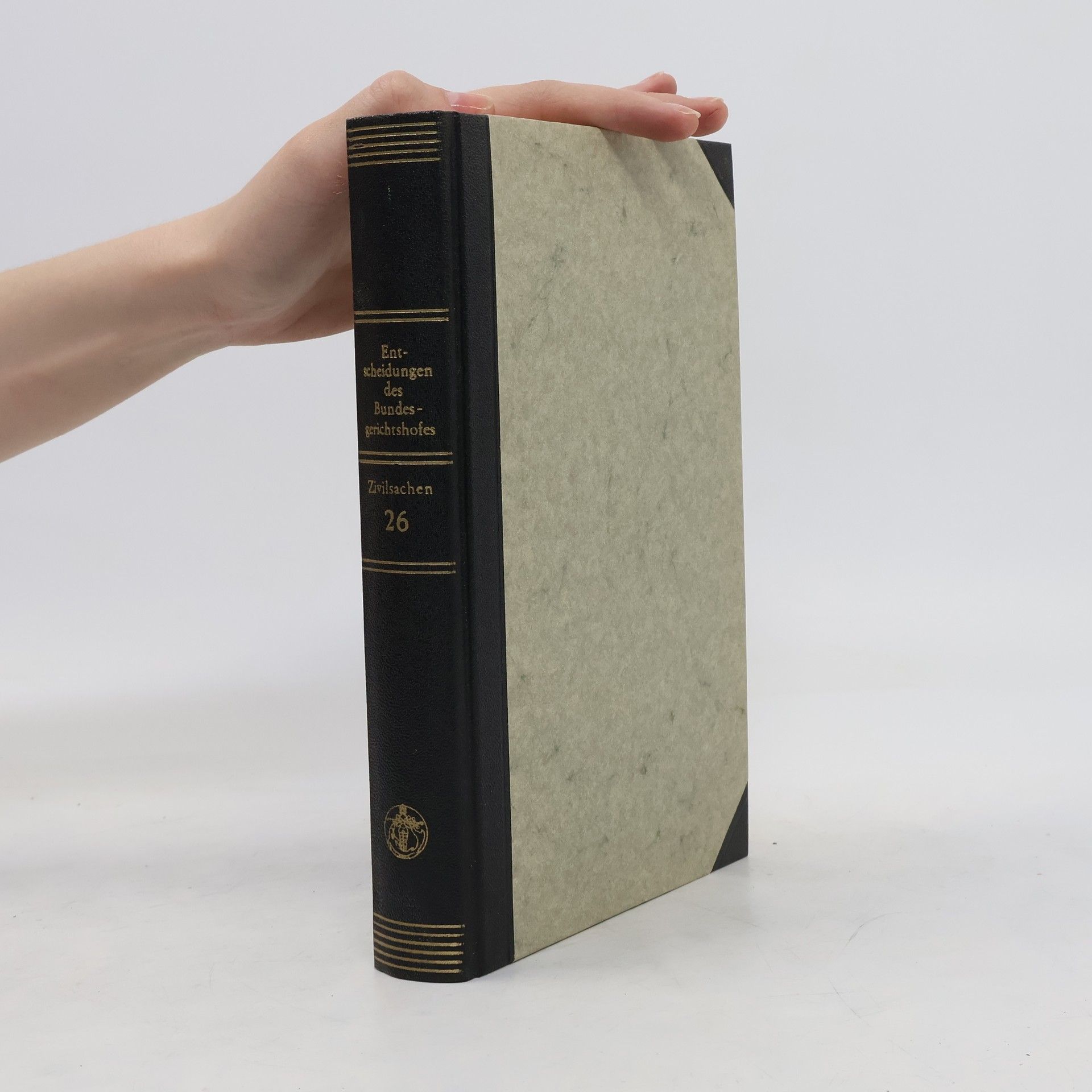 Autorenkollektiv Entscheidungen des Bundesgerichtshofes in Zivilsachen 26