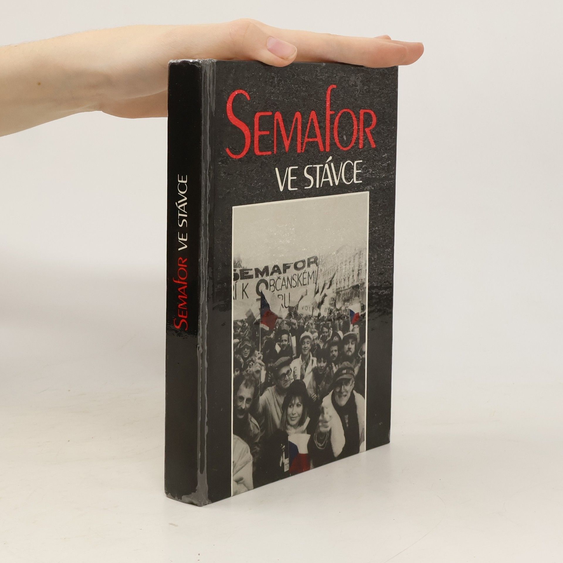 Jiří Datel Novotný Semafor ve stávce