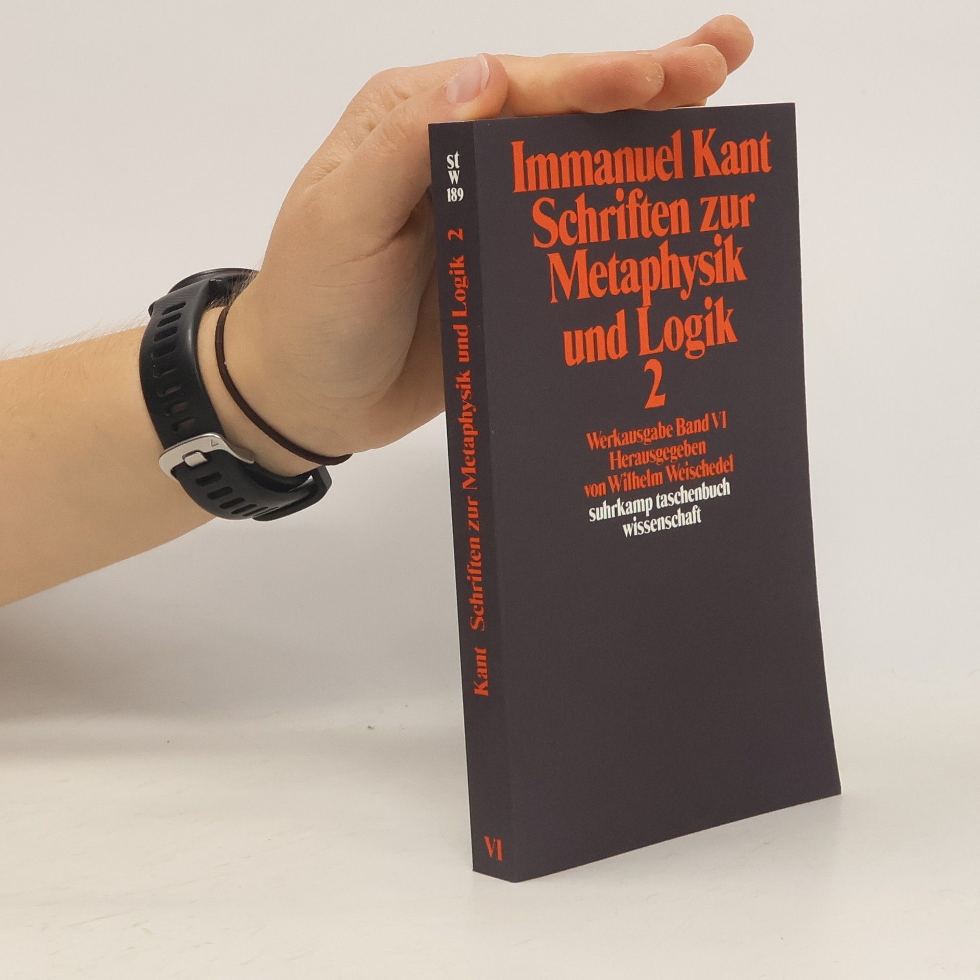 Immanuel Kant Schriften zur Metaphysik und Logik. Tl.2