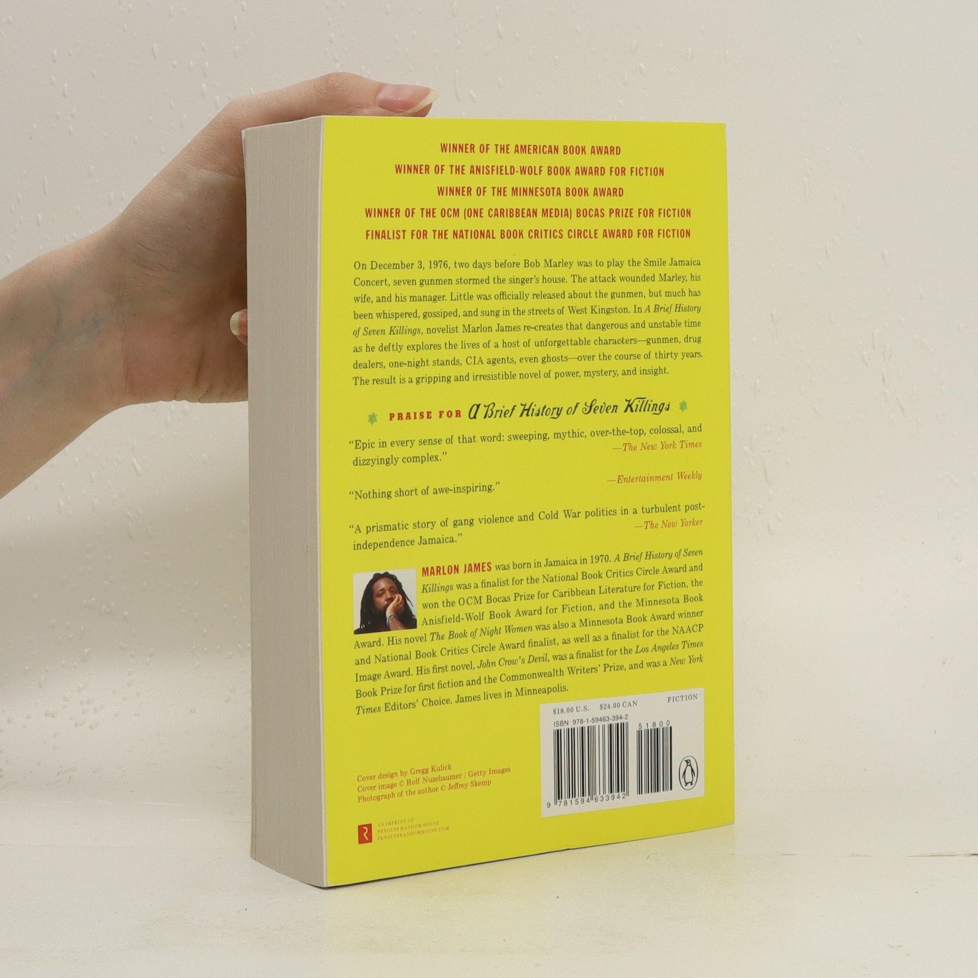 Marlon James A Brief History of Seven Killings