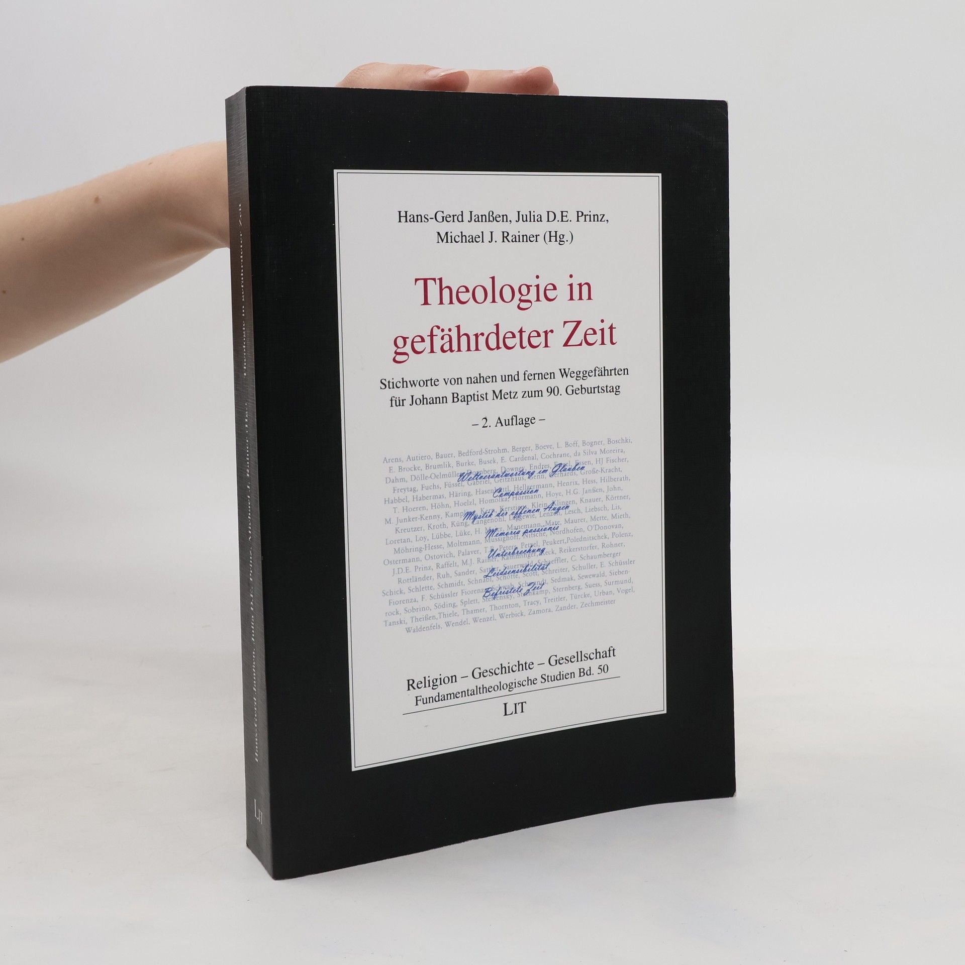 Hans Gerd Janßen Theologie in gefährdeter Zeit