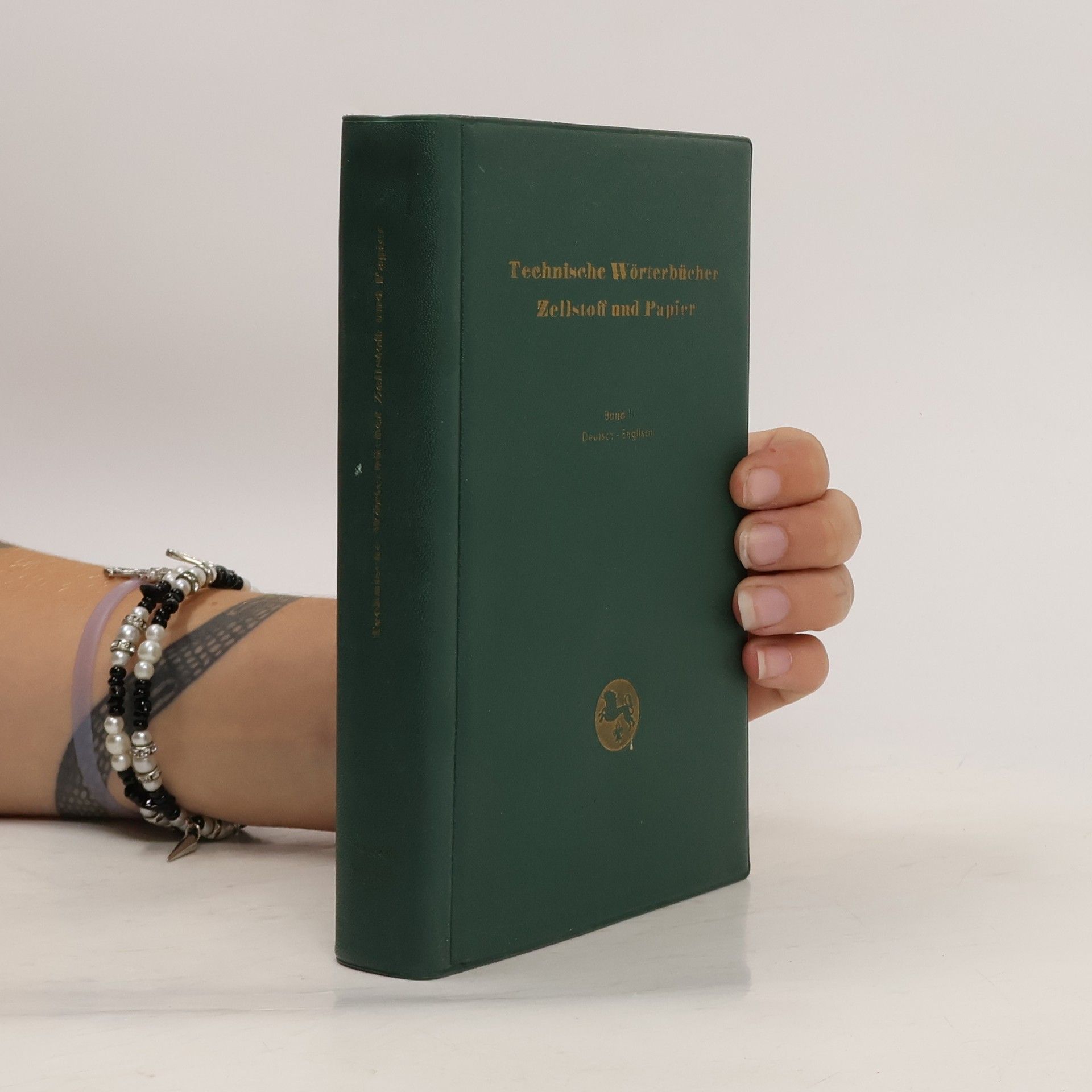 Wilhelm Mohrberg Technische Wörterbücher Zellstoff und Papier, Bd. II, Deutsch-Englisch