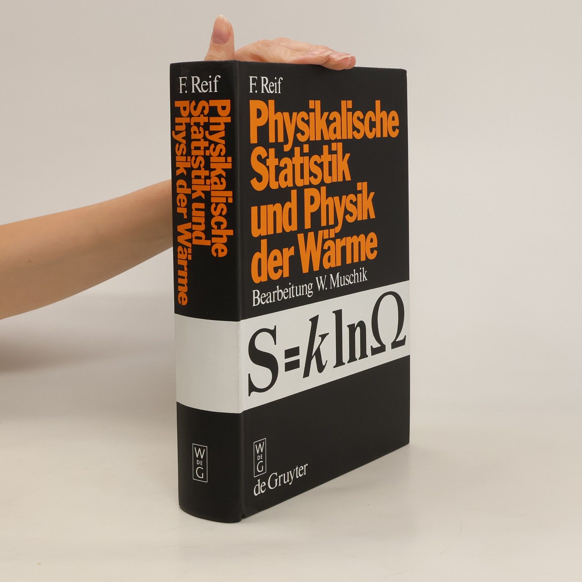 Frederick Reif Grundlagen der physikalischen Statistik und der Physik der Wärme