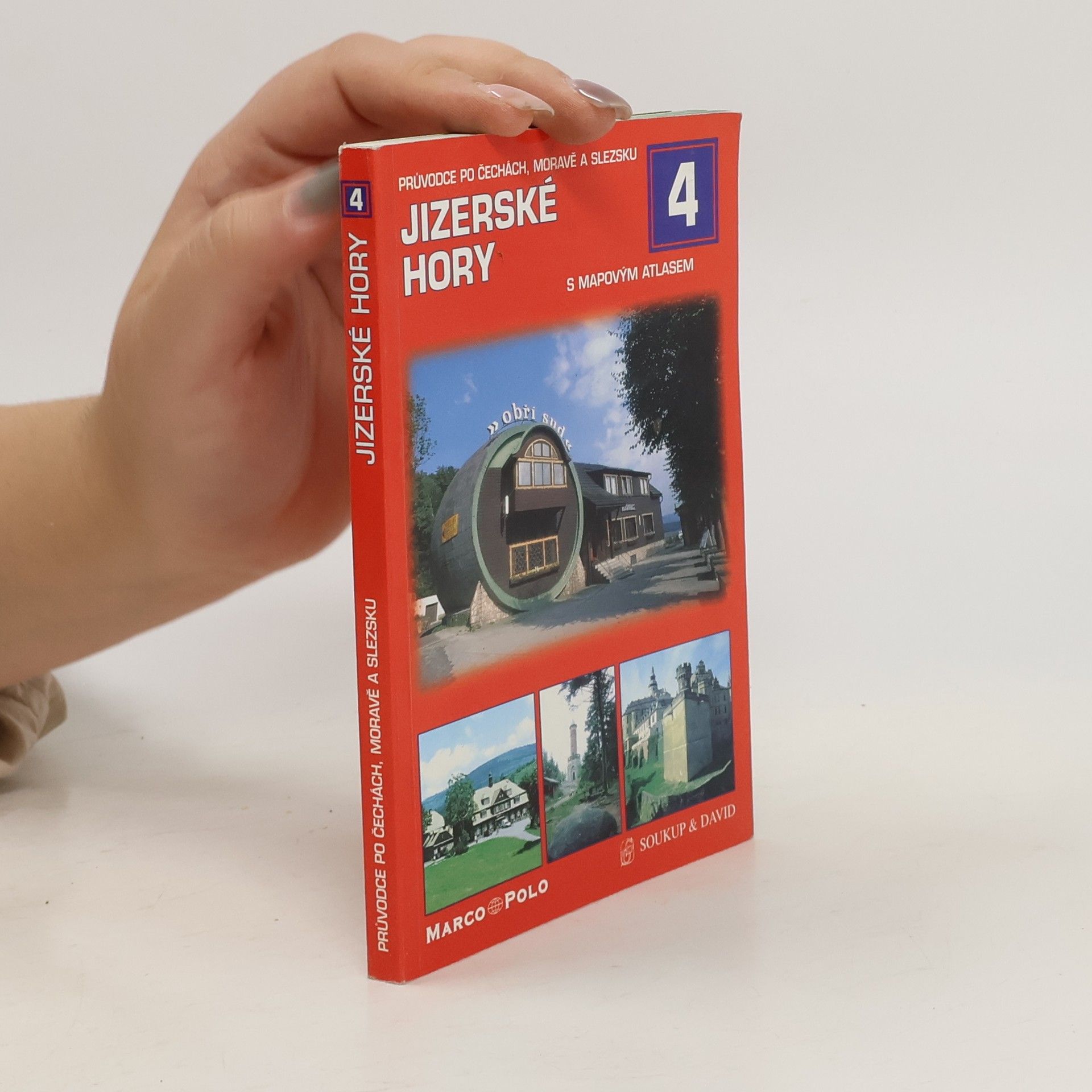 Peter David Jizerské hory s mapovým atlasem