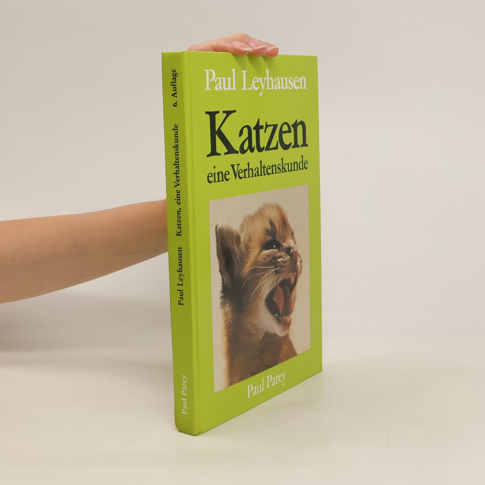 Paul Leyhausen Katzen, eine Verhaltenskunde