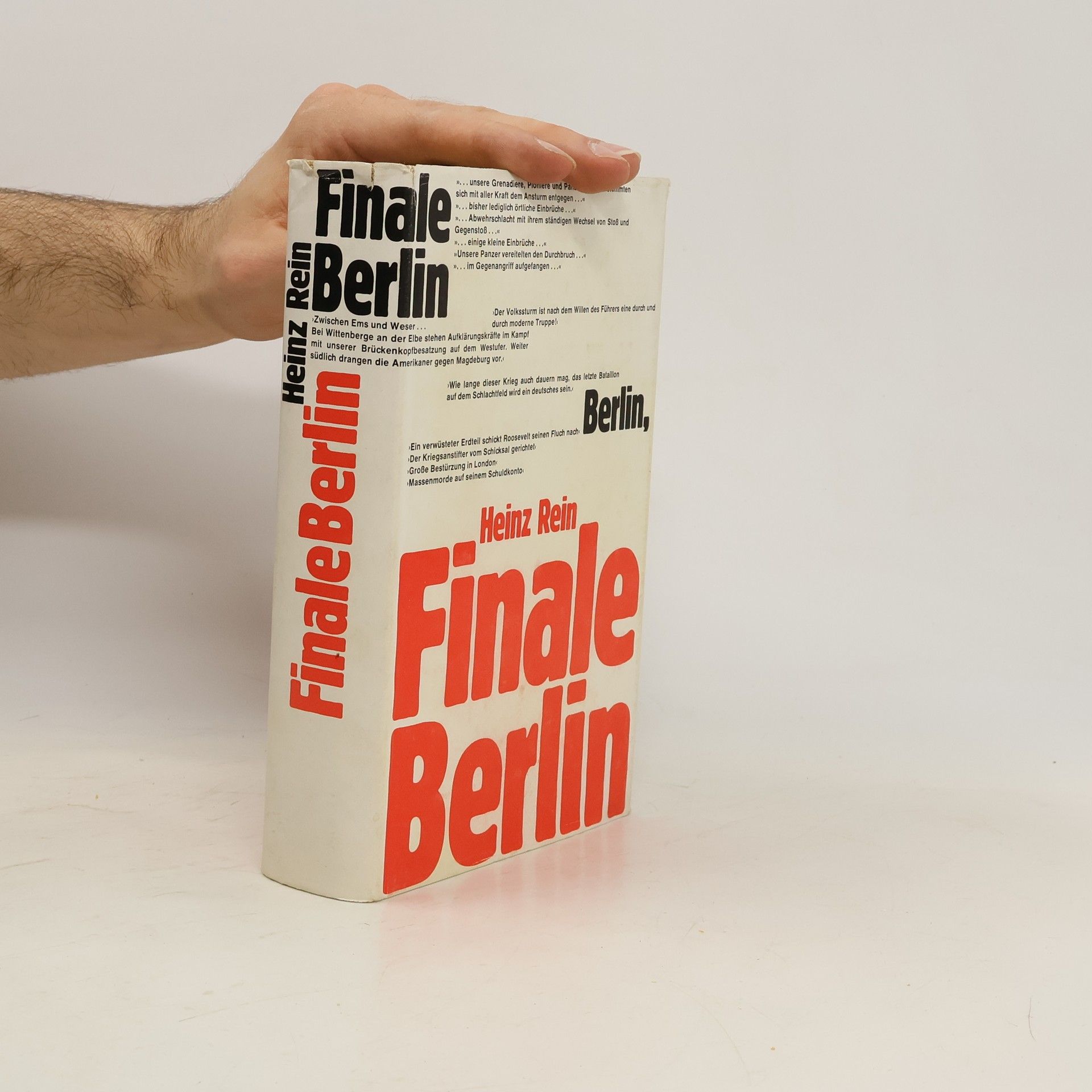 Heinz Rein Finale Berlin