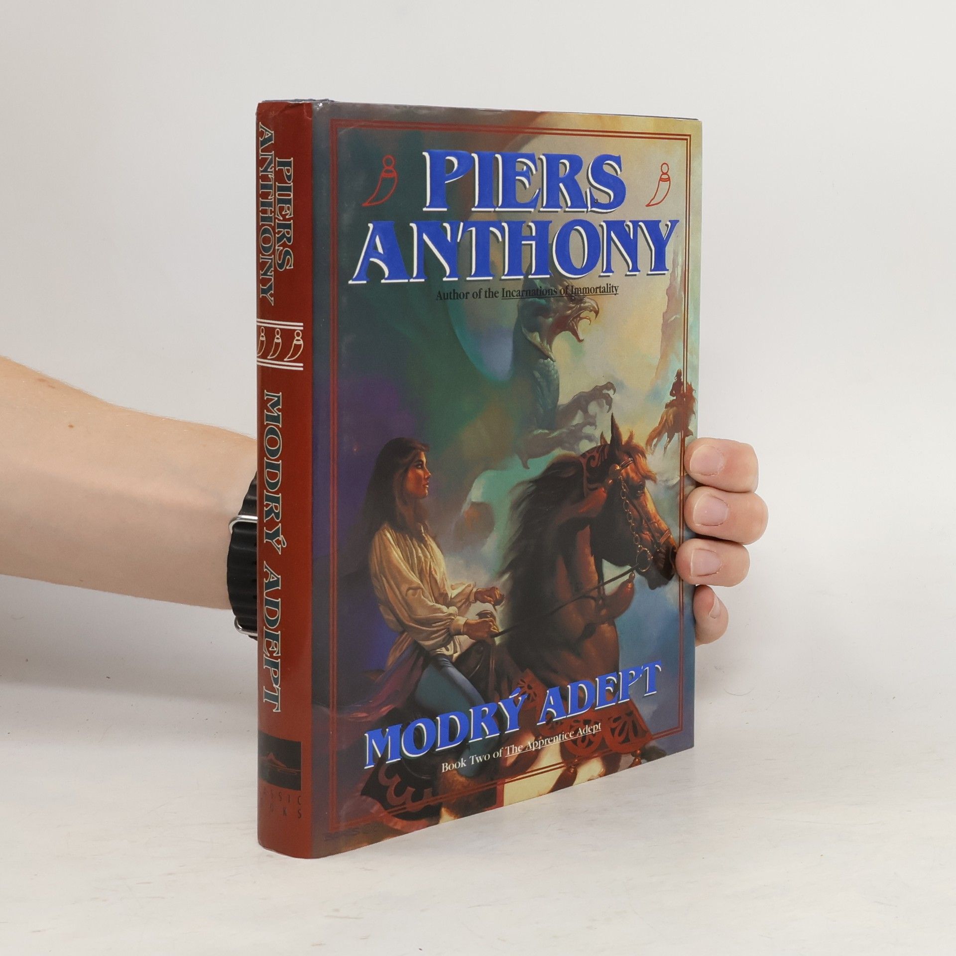 Piers Anthony Začínající adept 2. Modrý adept