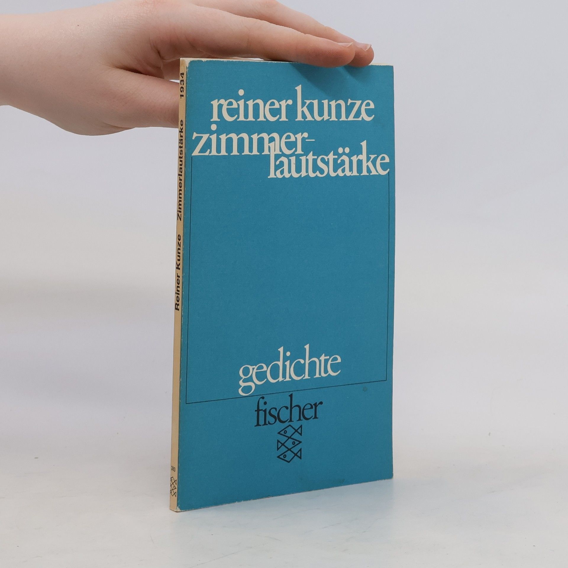 Reiner Kunze Zimmerlautstärke