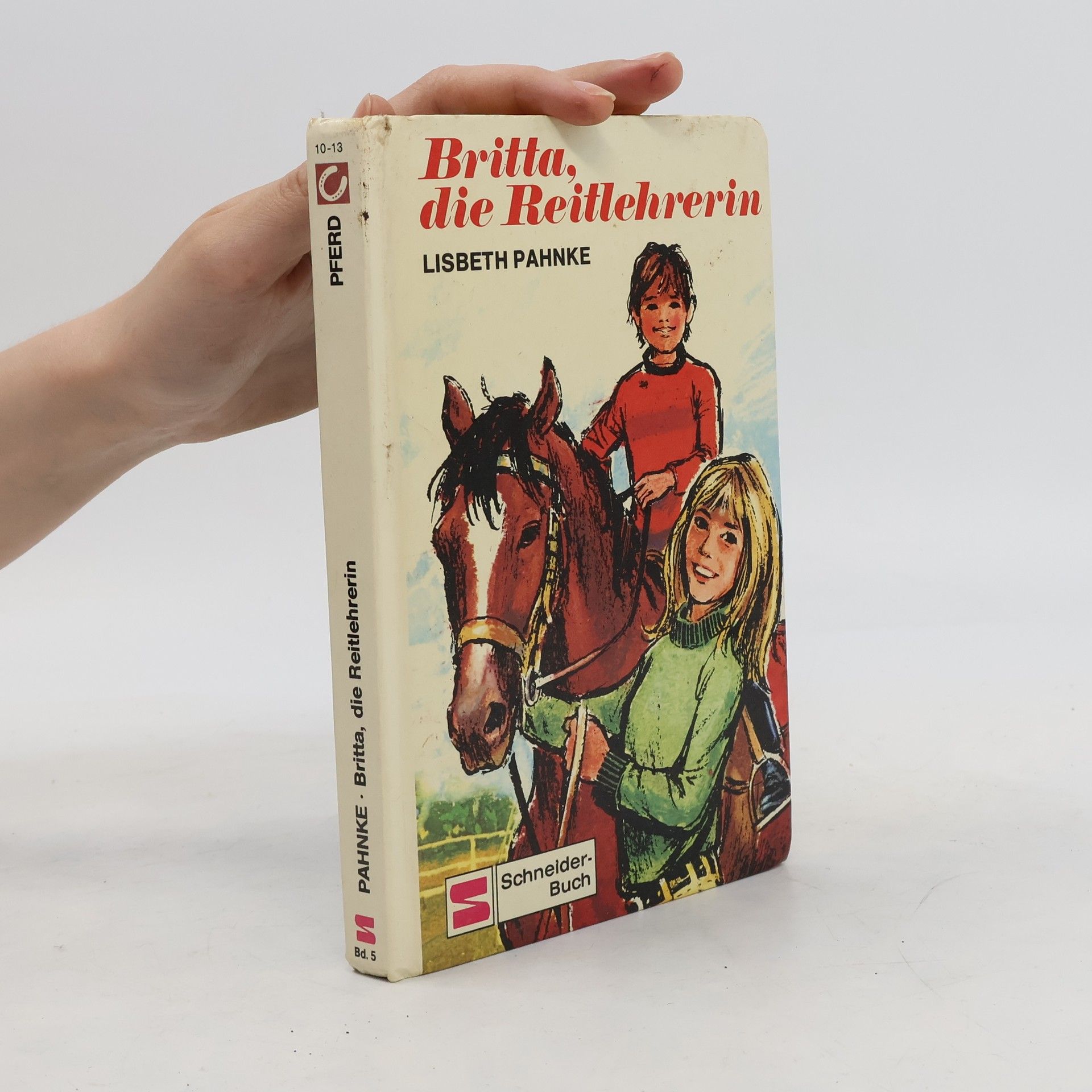 Lisbeth Pahnke Britta, die Reitlehrerin