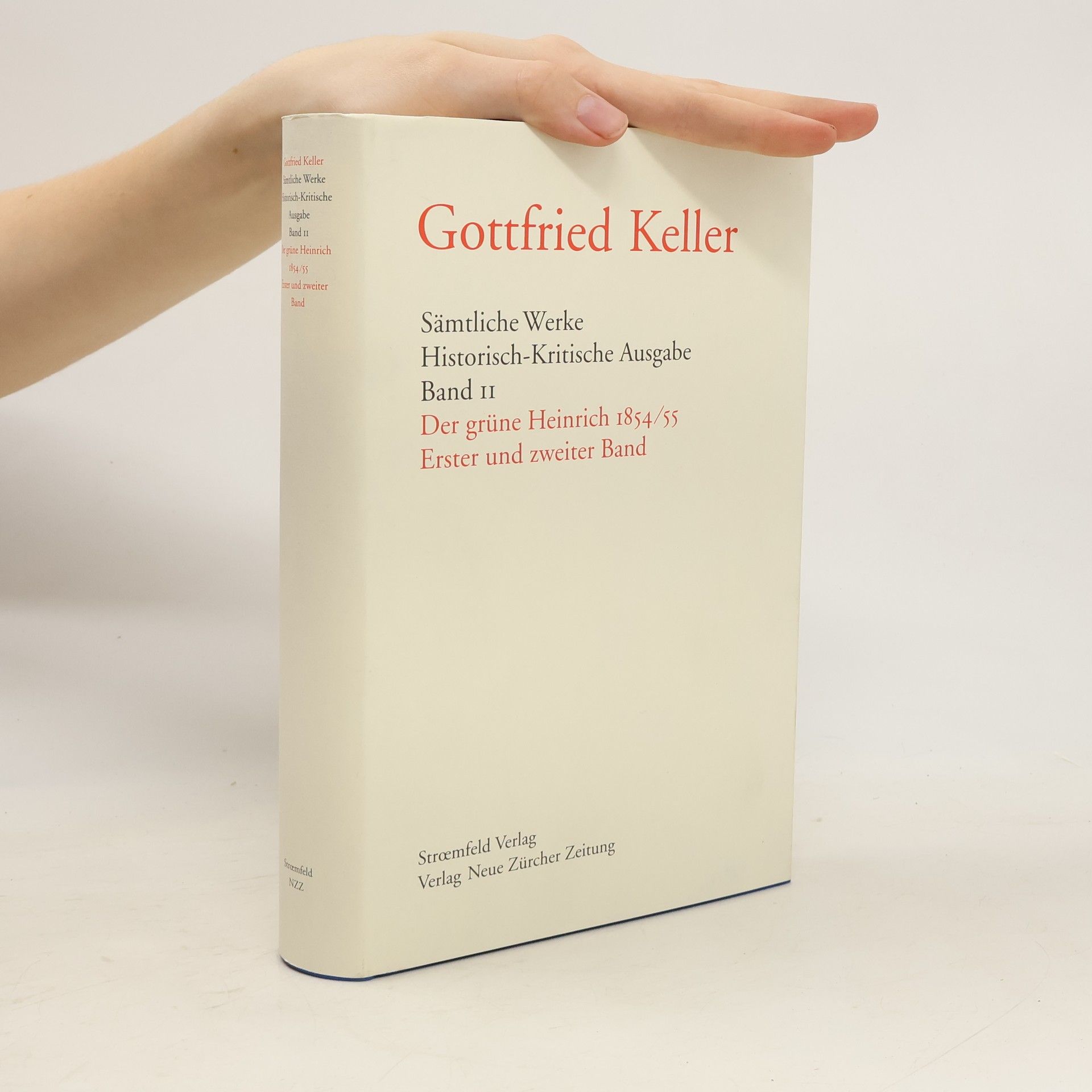 Gottfried Keller Sämtliche Werke. Band 11