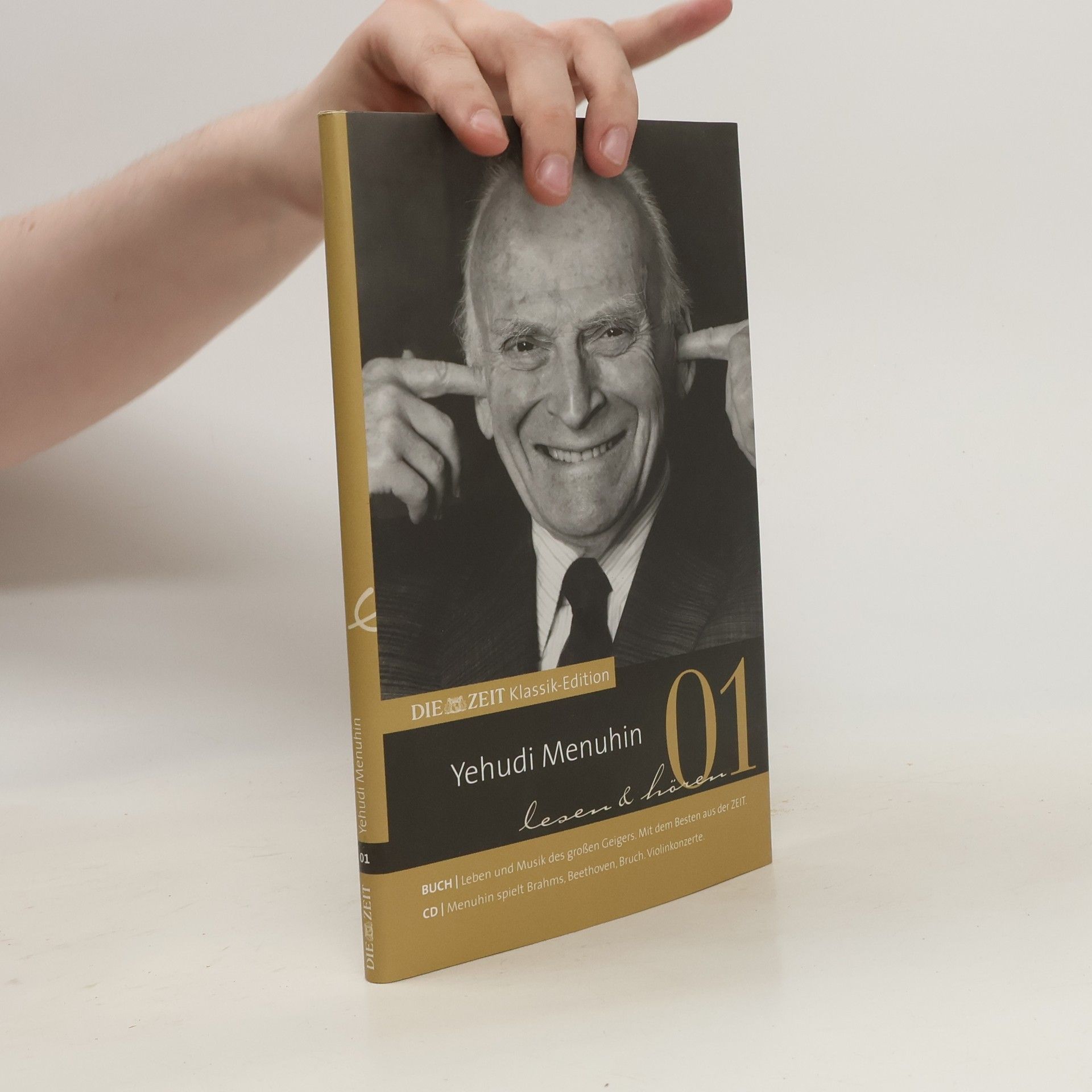 kolektiv Die Zeit Klassik-Edition. 20 große Interpreten in 20 Bänden. Band 1. Yehudi Menuhin