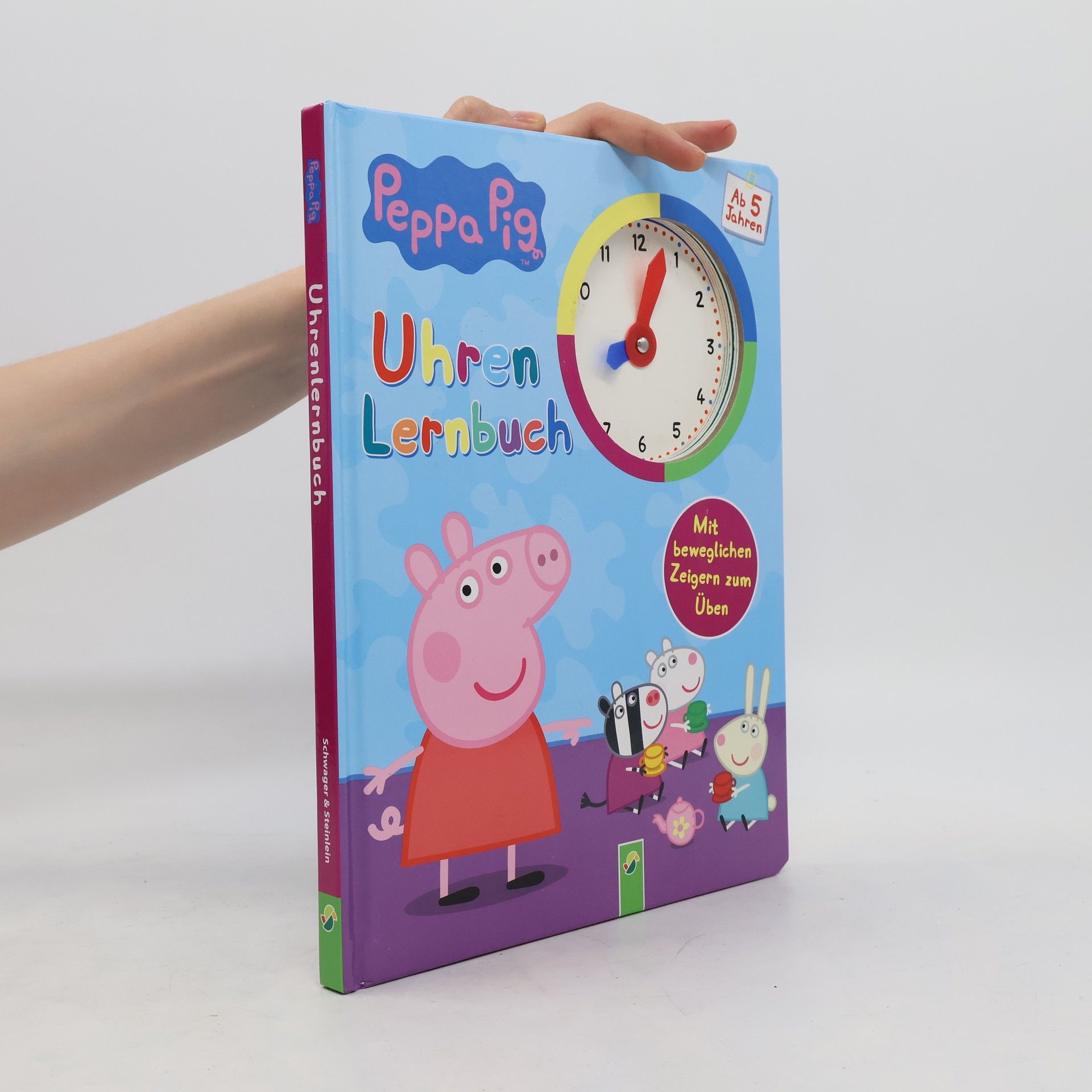 Autorenkollektiv Peppa Pig Uhrenlernbuch