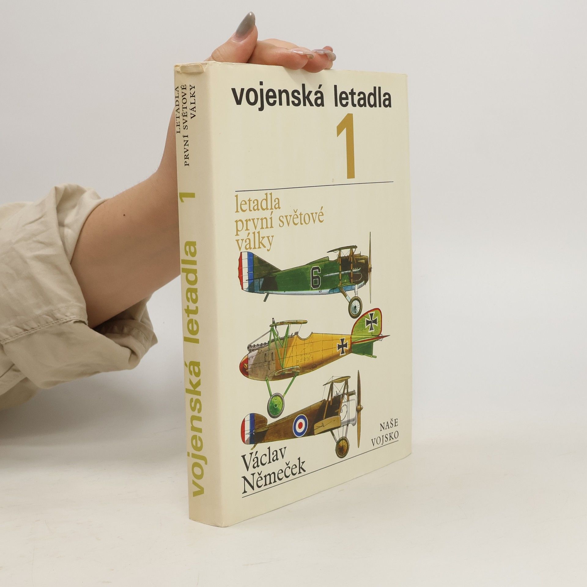Václav Němeček Vojenská letadla 1. Letadla první světové války