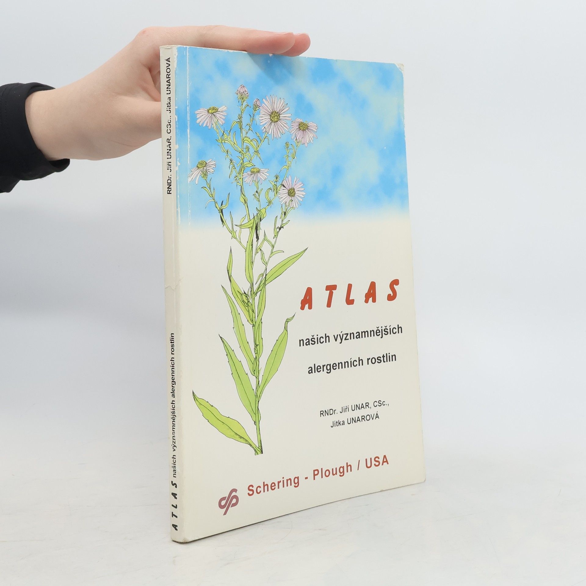 Jitka Unarová Atlas našich významnějších alergenních rostlin