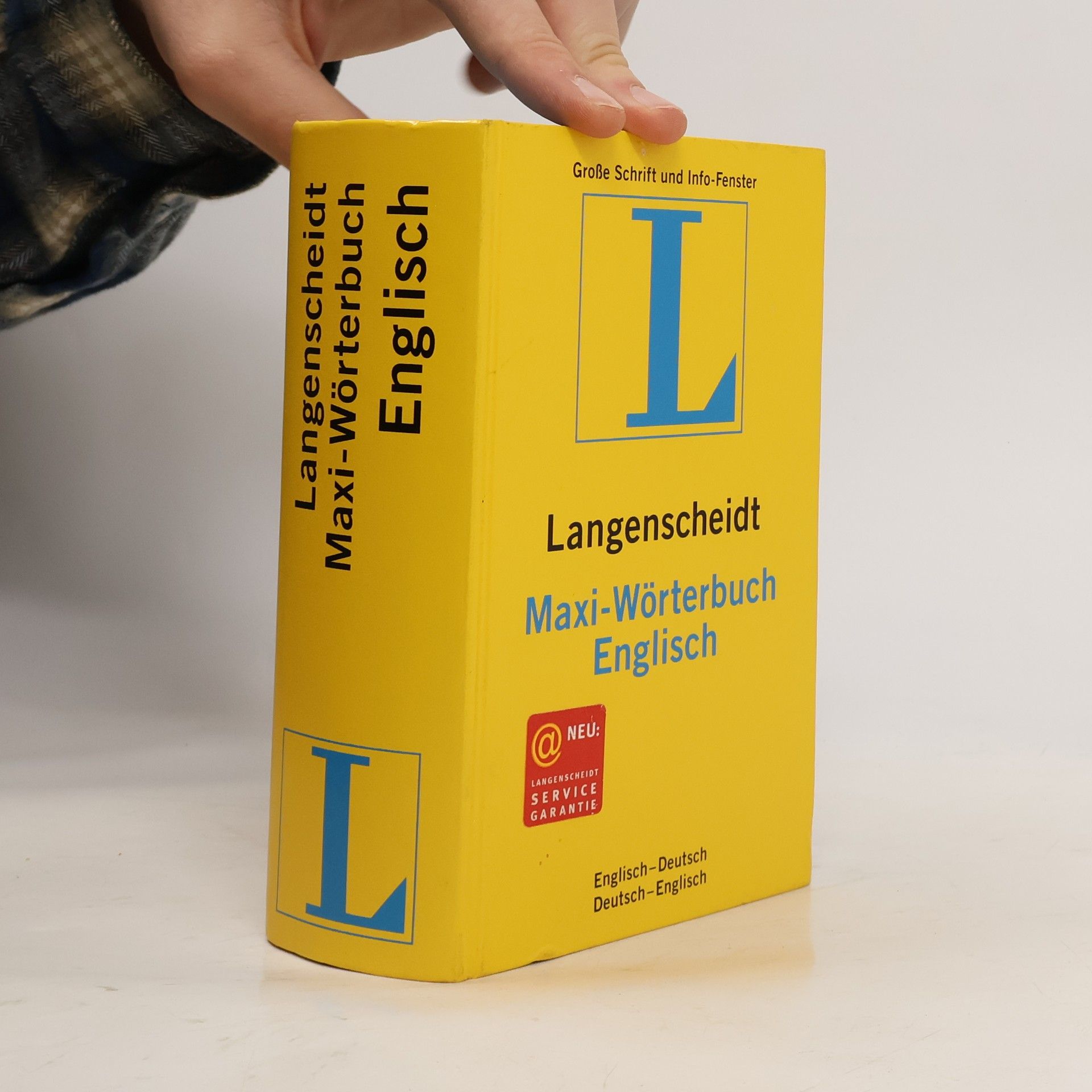 Wolfgang Walther Langenscheidts Maxi-Wörterbuch Englisch