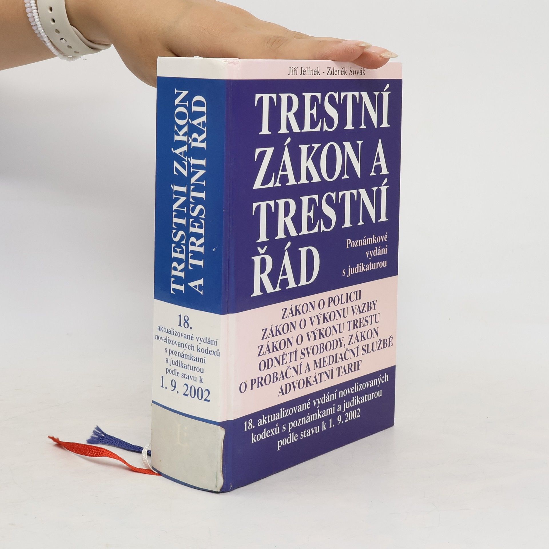 Jiří Jelínek Trestní zákon a trestní řád