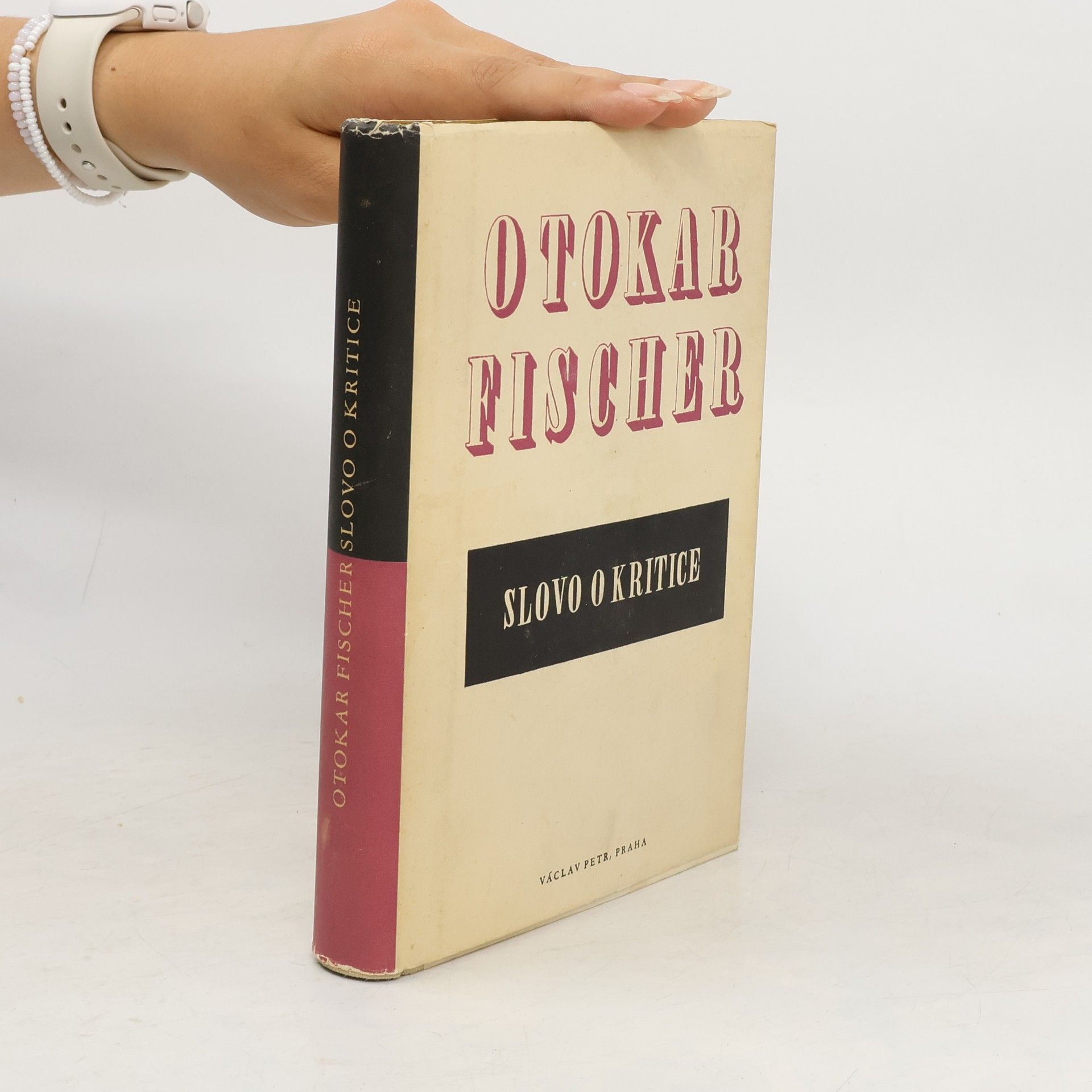 Otokar Fischer Slovo o kritice