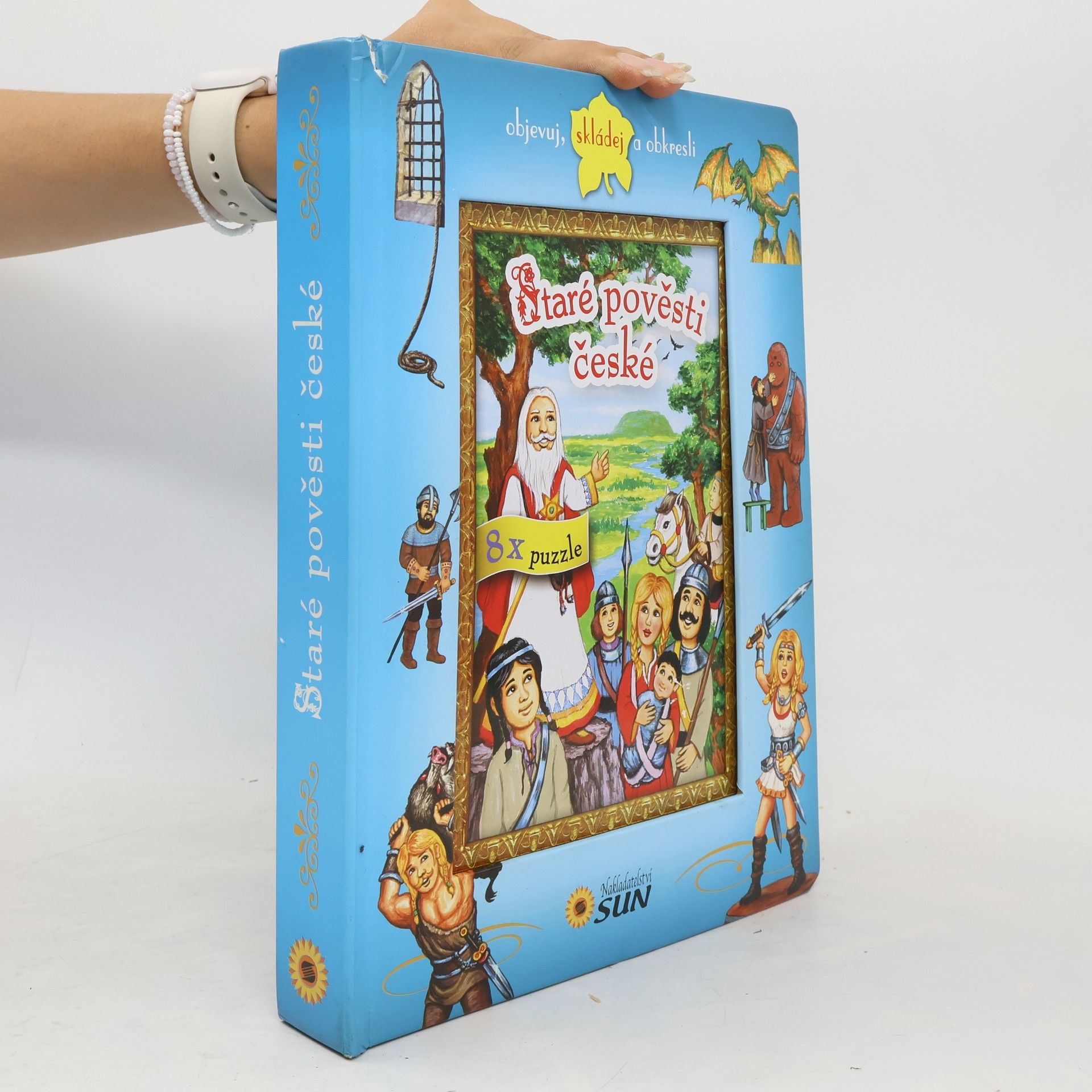 Alexandra Niklíčková Staré pověsti české. 8x puzzle
