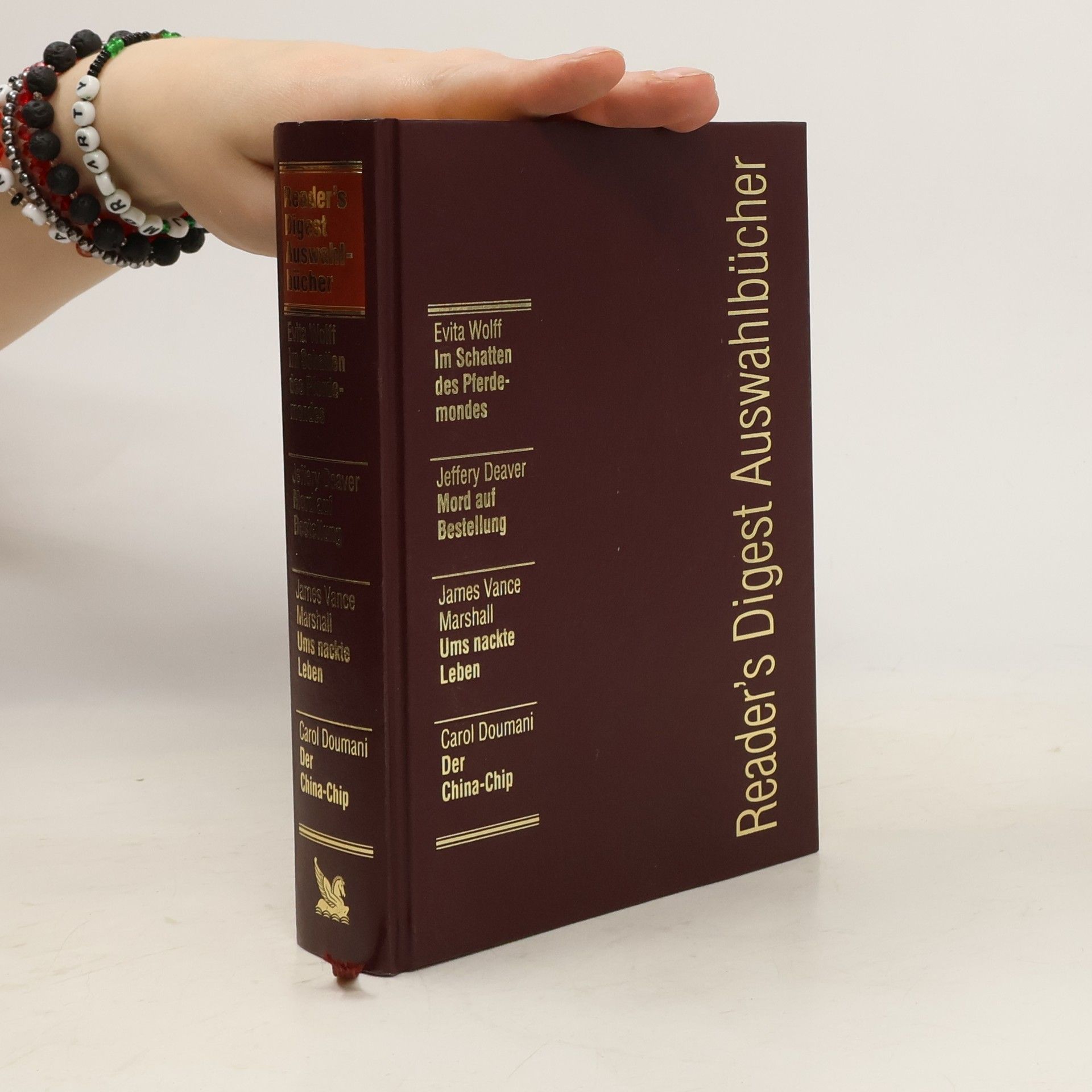 Evita Wolff Reader's Digest Auswahlbücher. Im Schatten des Pferdemondes. Mord auf Bestellung. Ums nackte Leben. Der China-Chip