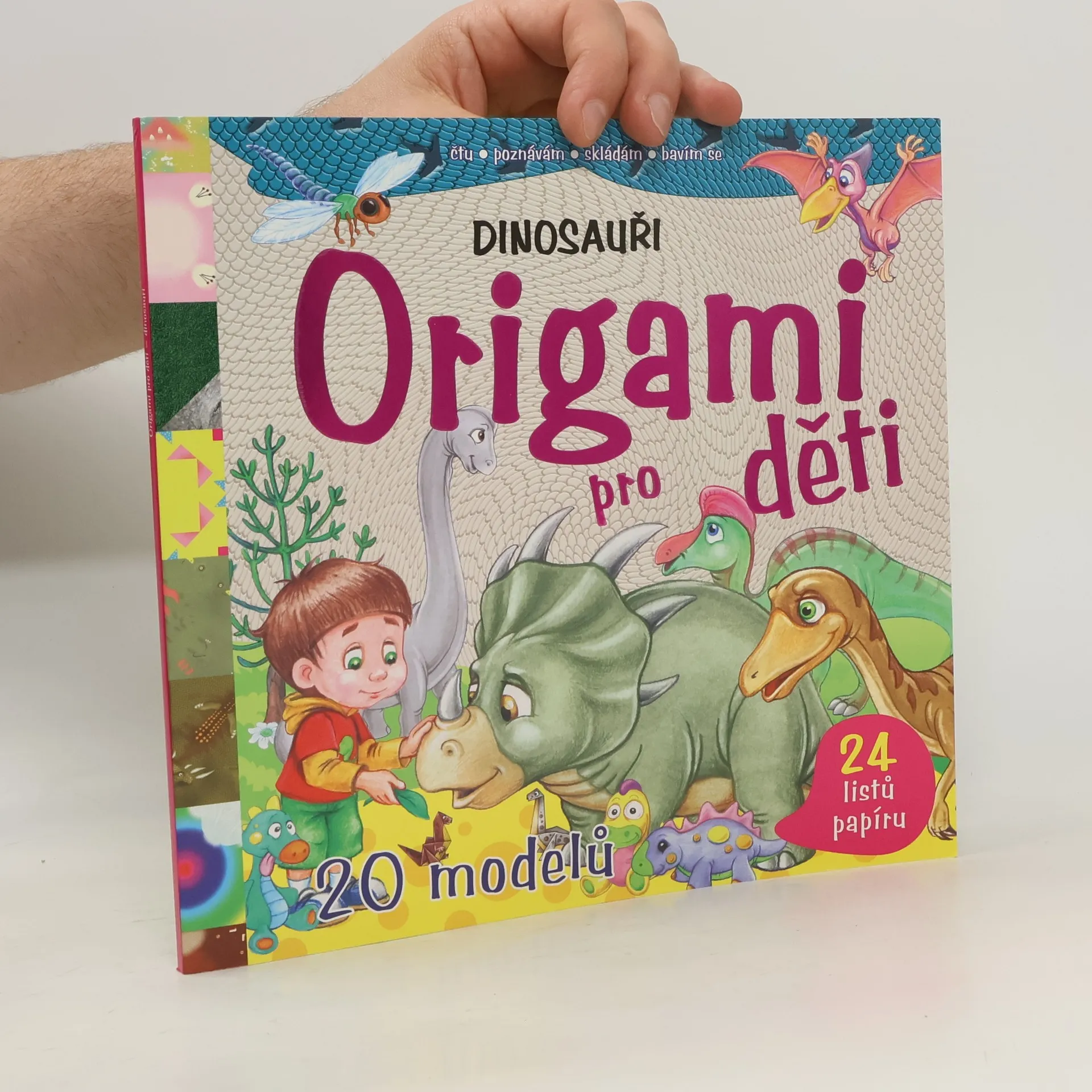 Origami pro děti Dinosauři | Kniha | kolektiv | CS