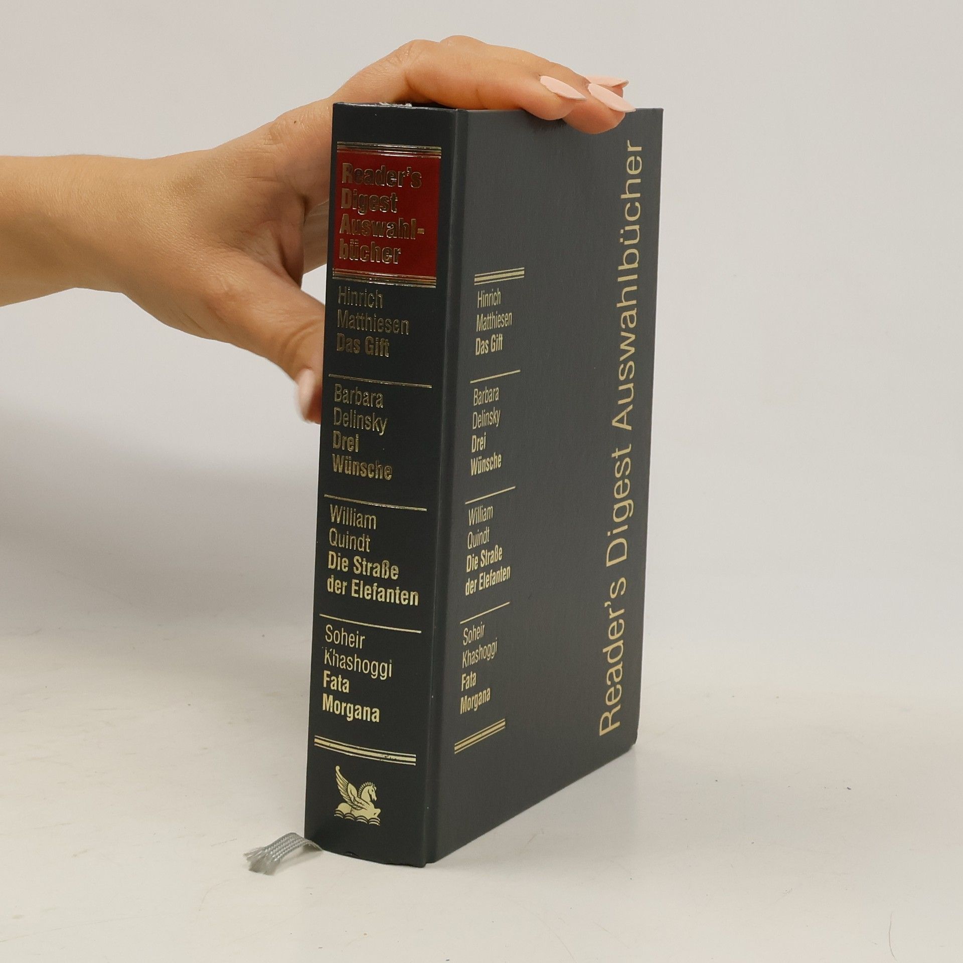 Barbara Delinsky Reader’s Digest Auswahlbücher. Das Gift, Drei Wünsche, Die Strße der Elefanten, Fata Morgana