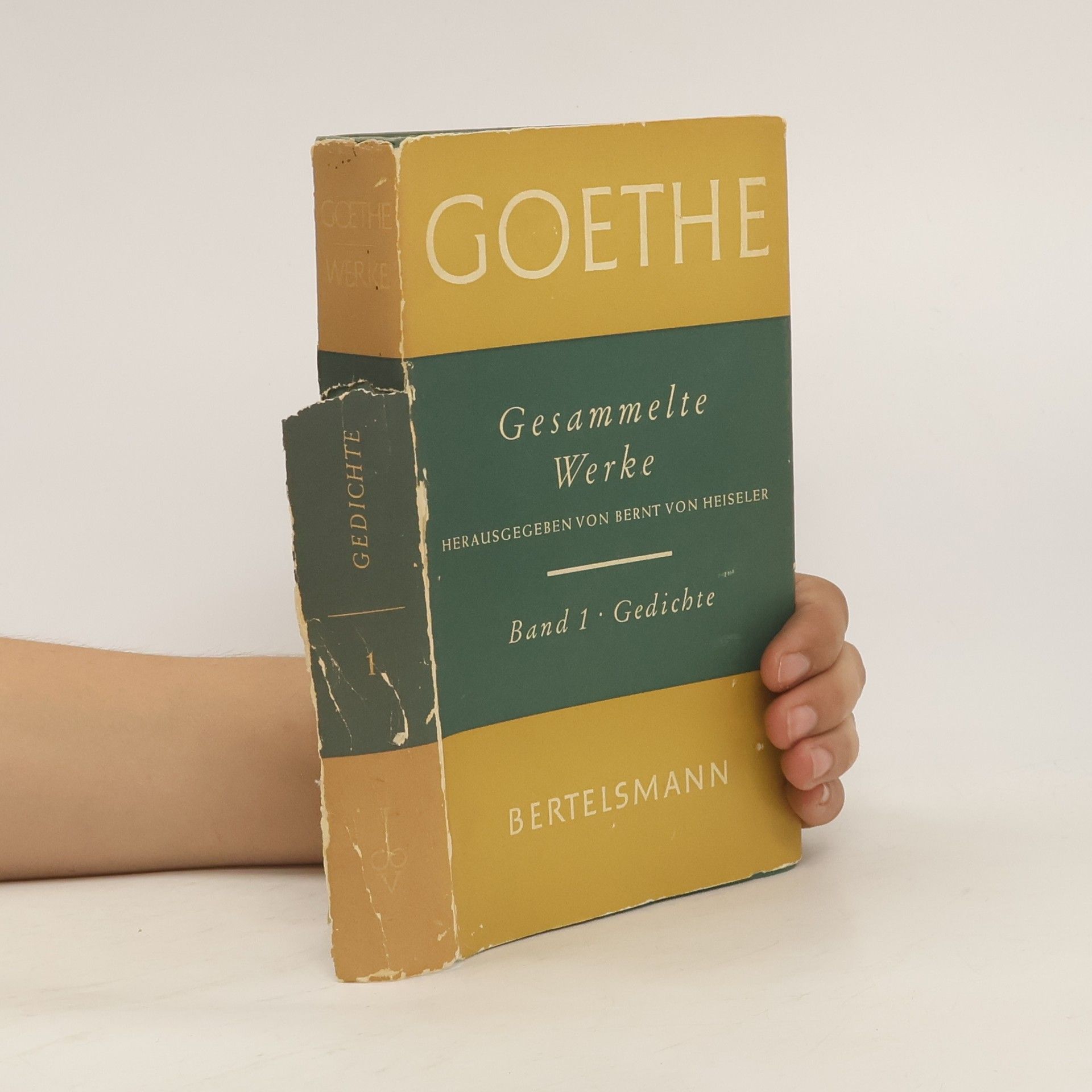 Johann Wolfgang von Goethe Gesammelte Werke in sieben Bänden. Band 1