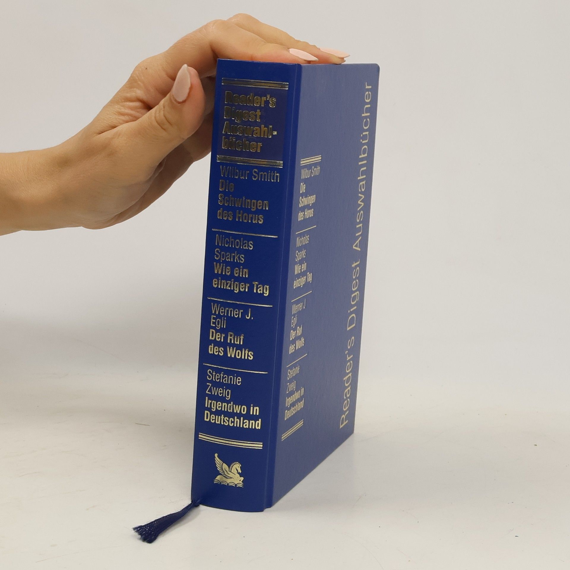 Autorenkollektiv Reader's Digest Auswahlbücher. Die Schwingen des Horus, Wie ein einziger Tag, Der Ruf des Wolfs, Ingerdwo in Deutschland