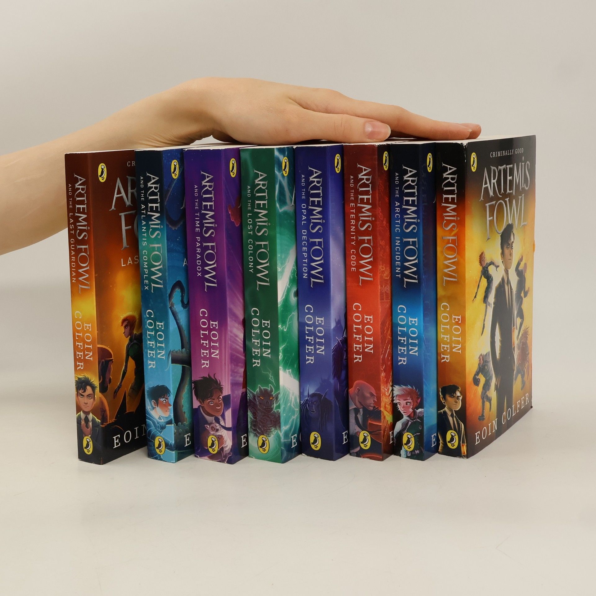 Eoin Colfer Artemis Fowl 1-8