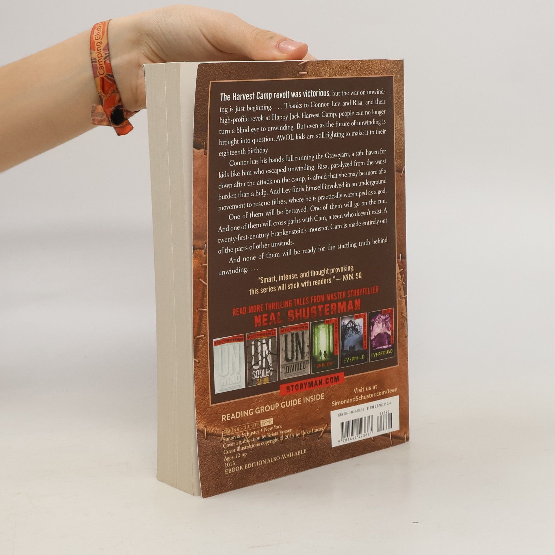 Neal Shusterman Unwholly