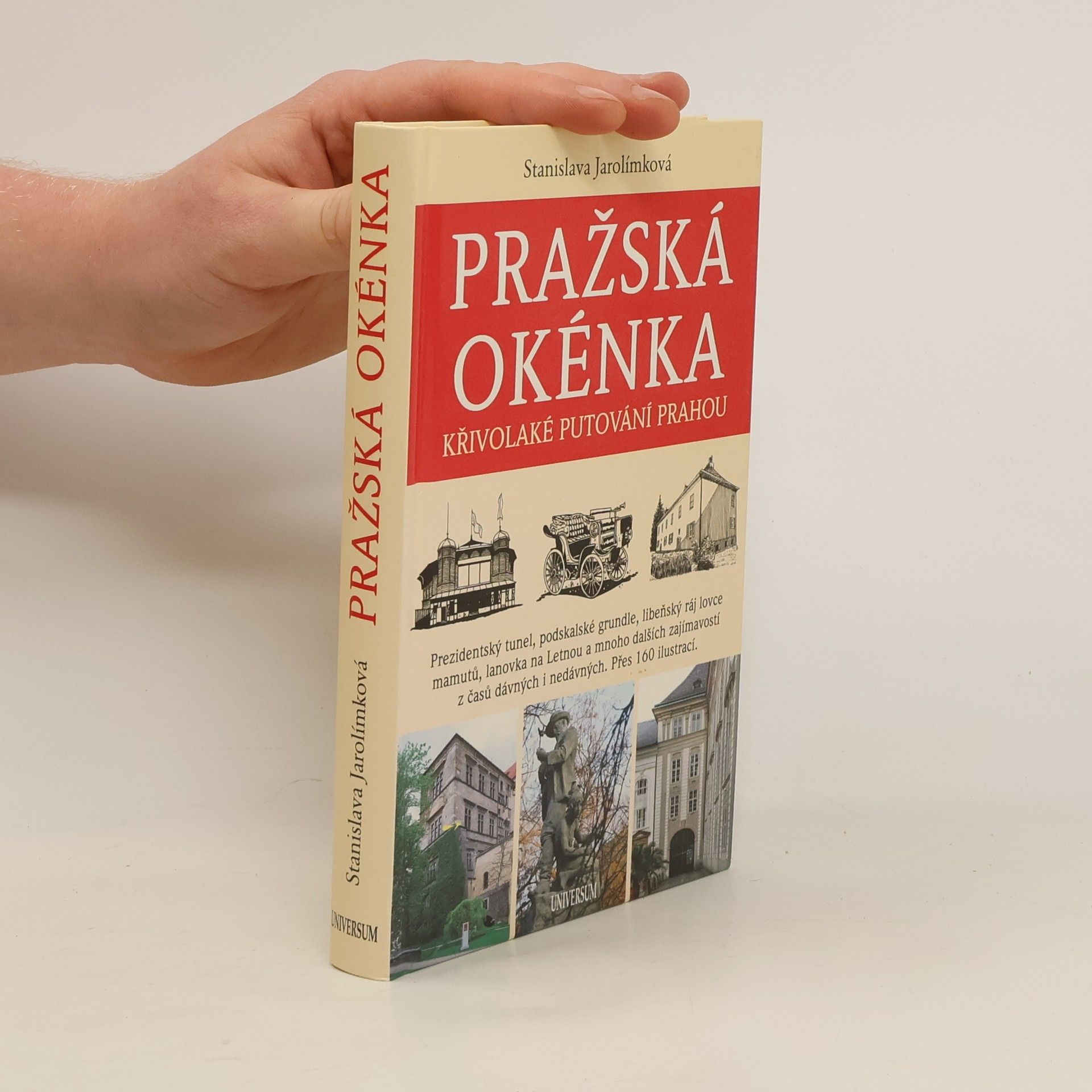 Jarolímková Stanislava Pražská okénka : křivolaké putování Prahou