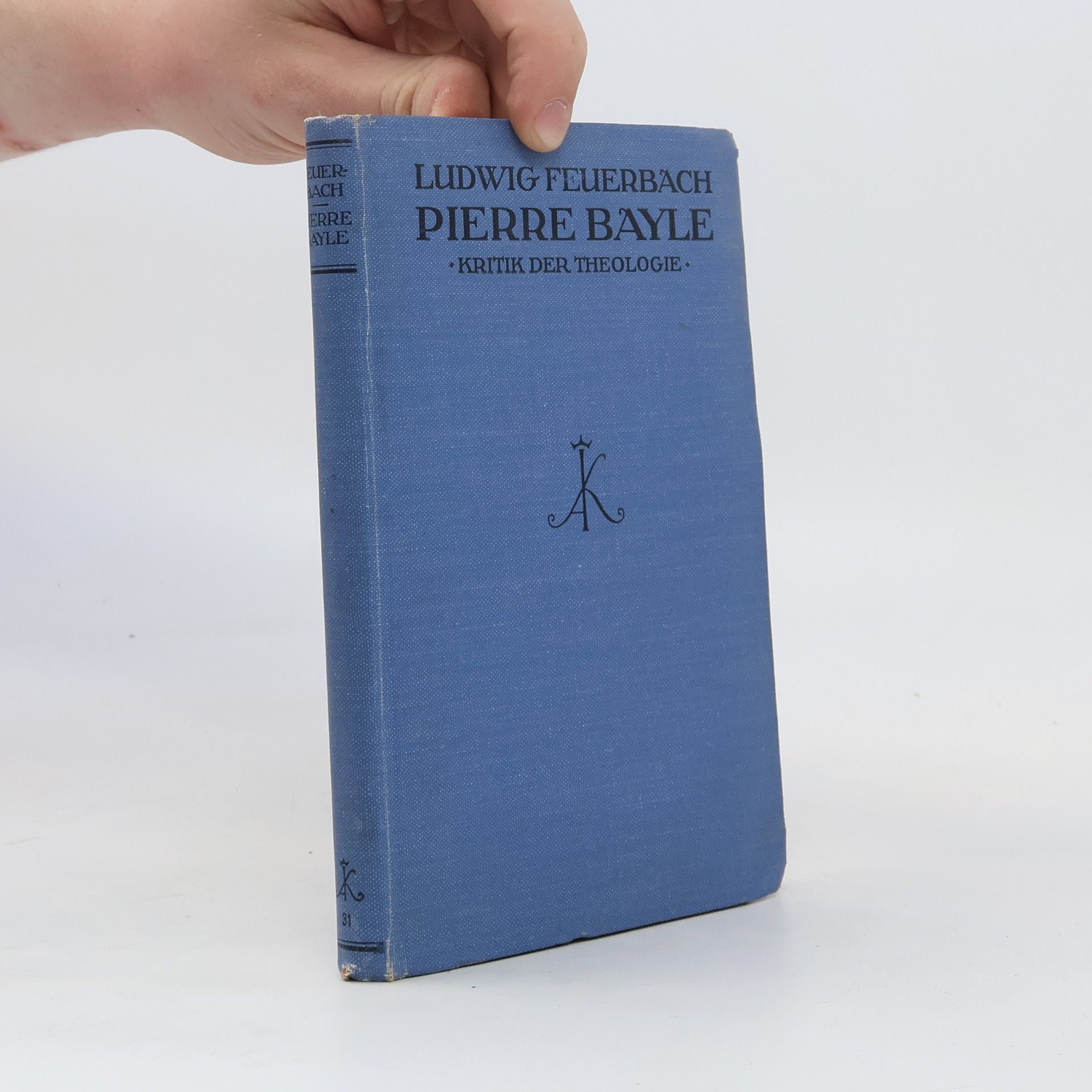 Ludwig Feuerbach Pierre Bayle