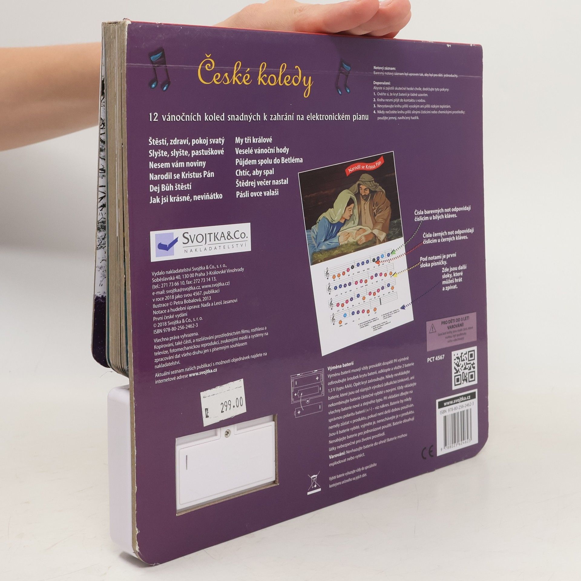 Kolektiv autorů České koledy: Zahraj si 12 vánočních koled
