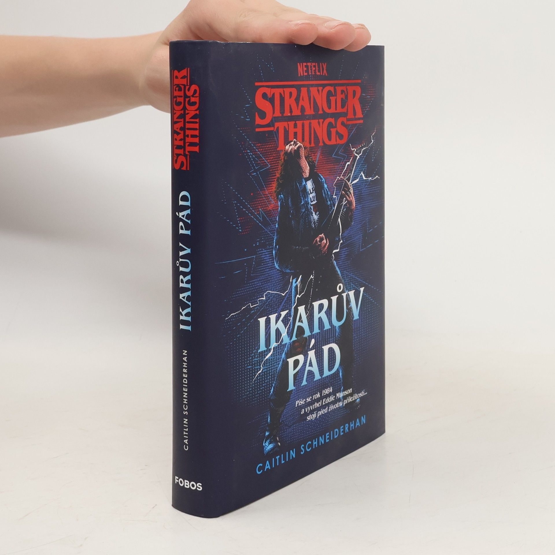 Caitlin Schneiderhan Stranger things. Ikarův pád