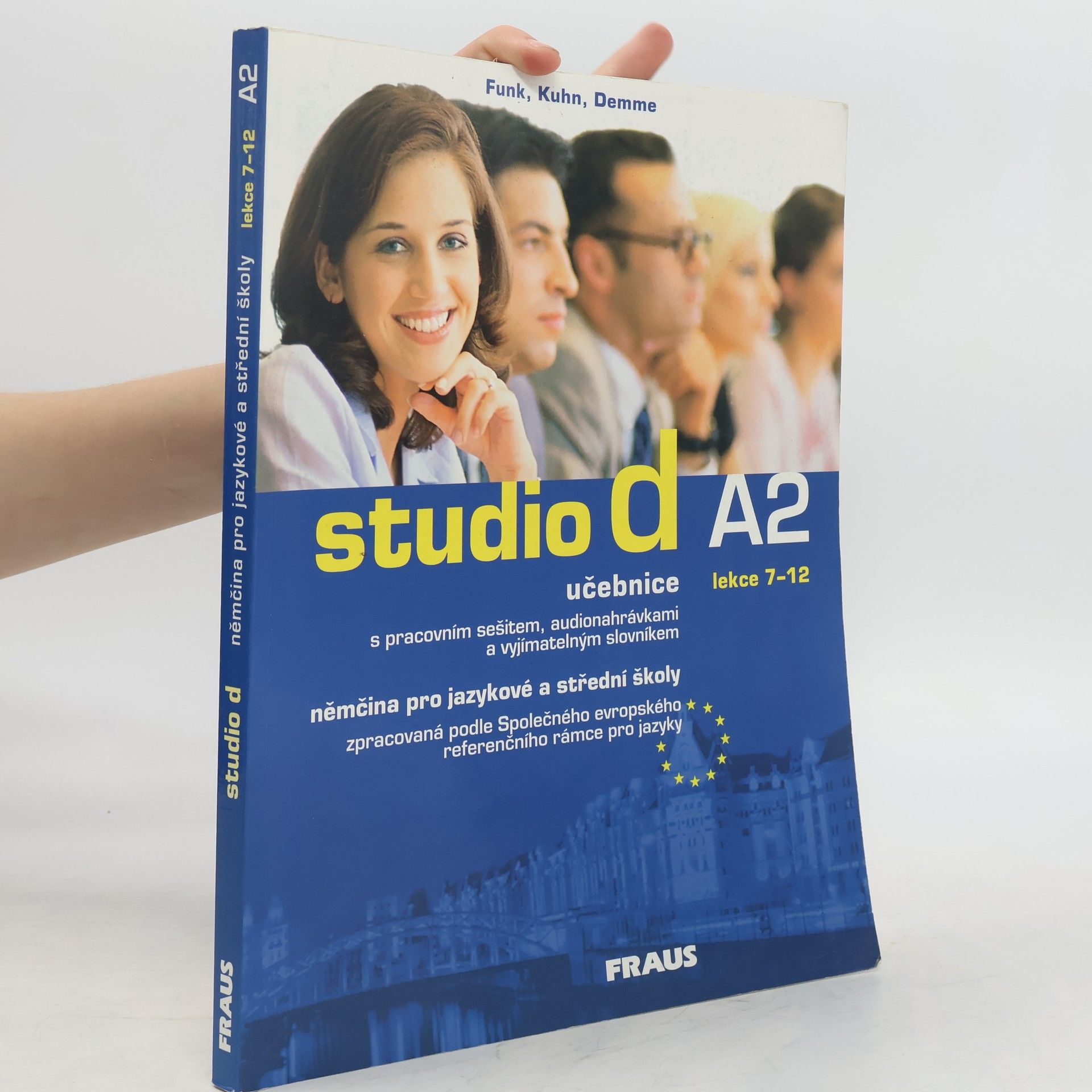Hermann Funk Studio d A2 (lekce 7-12) : němčina pro jazykové a střední školy s pracovním sešitem a slovníkem