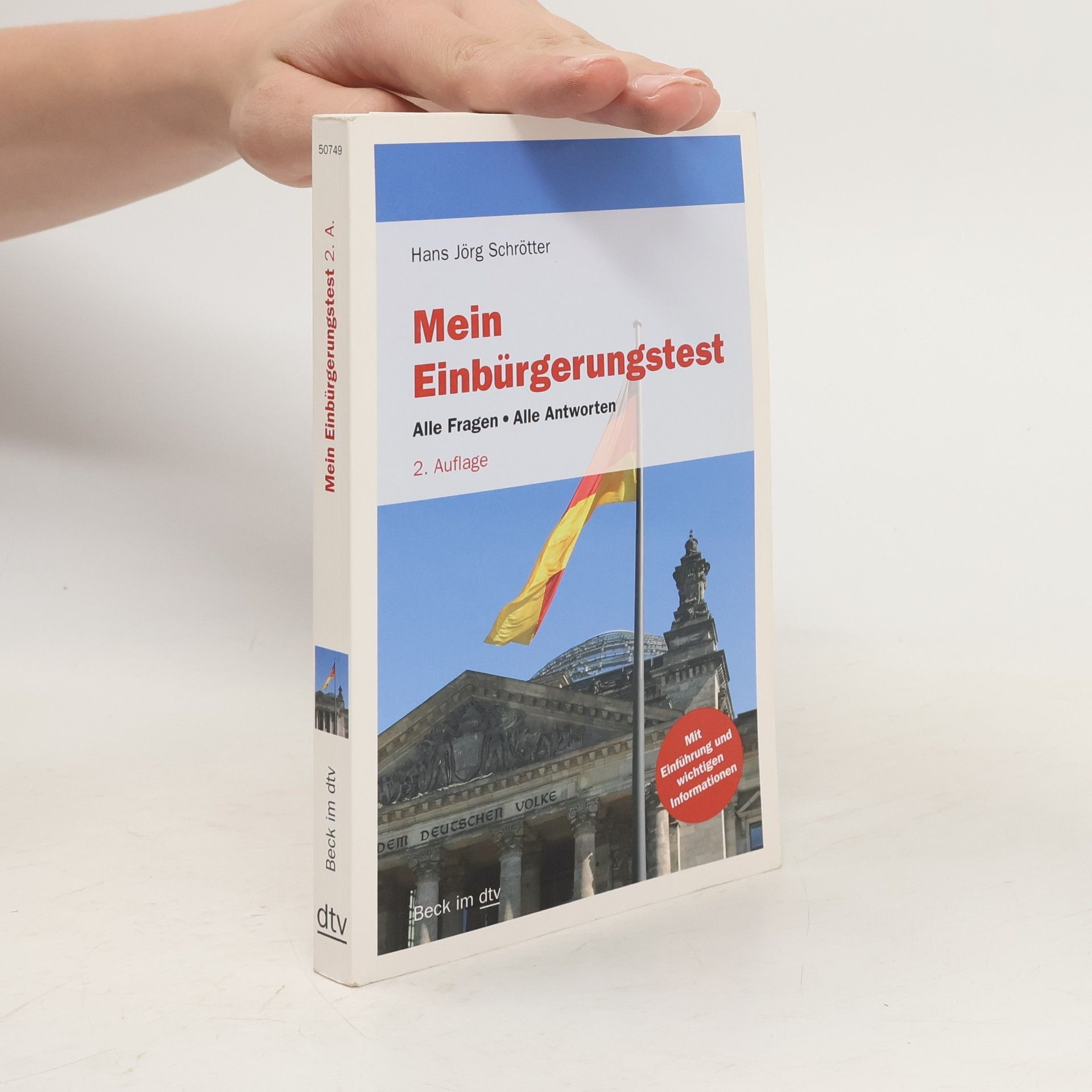 Hans Jörg Schrötter Mein Einbürgerungstest