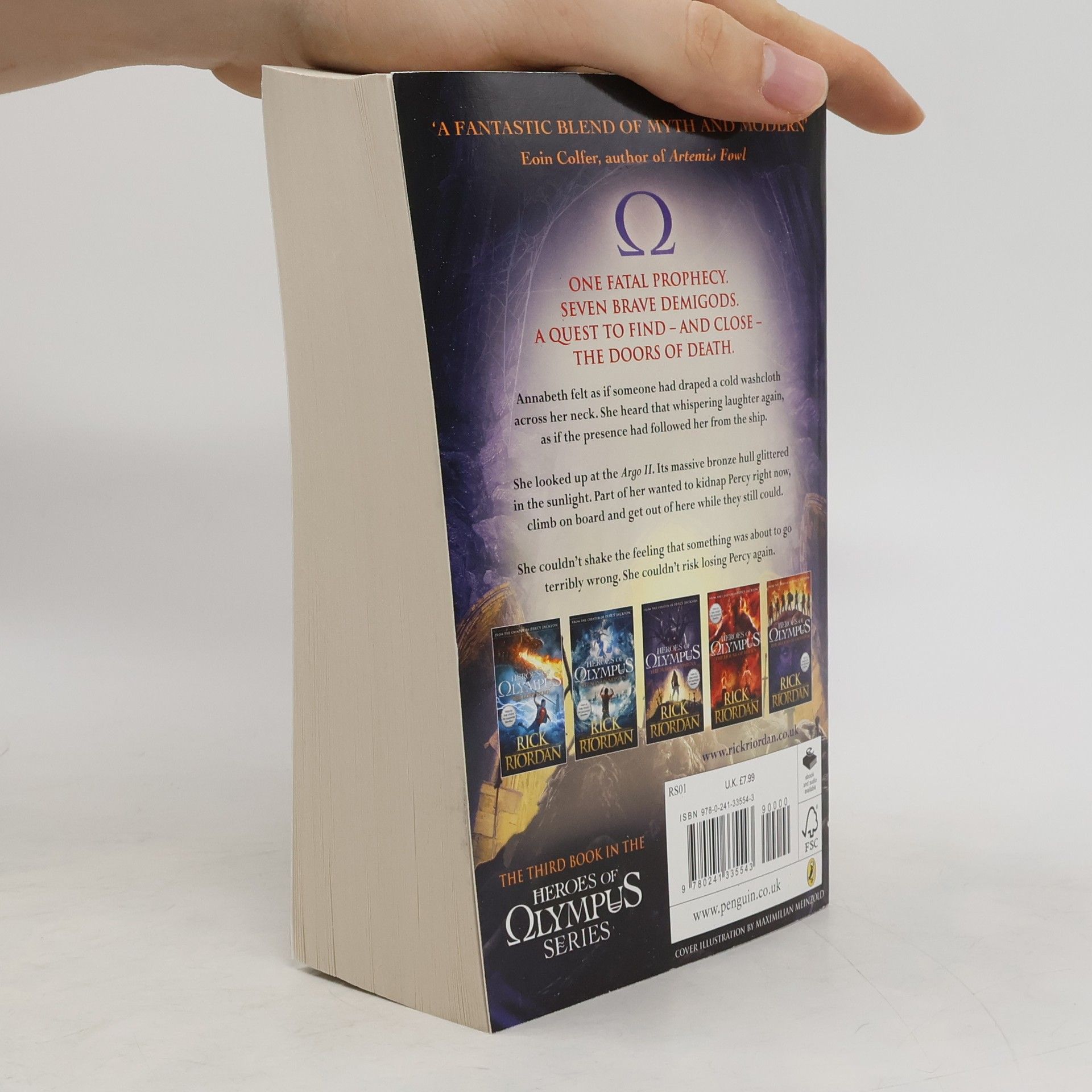 Rick Riordan Heroes of Olympus: The Mark of Athena