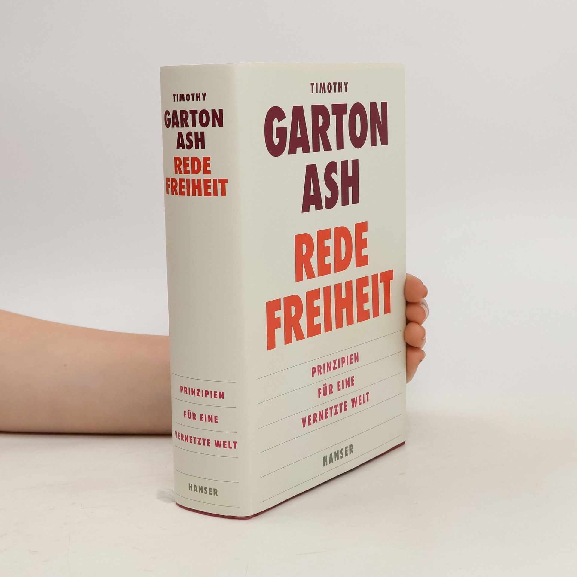 Timothy Garton Ash Redefreiheit