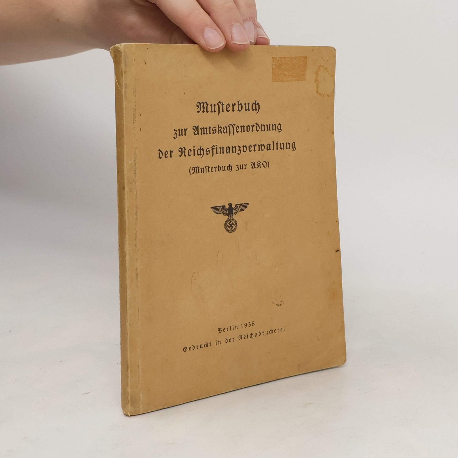 Collectif d'auteurs Musterbuch zur Amtskassenordnung der Reichsfinanzverwaltung