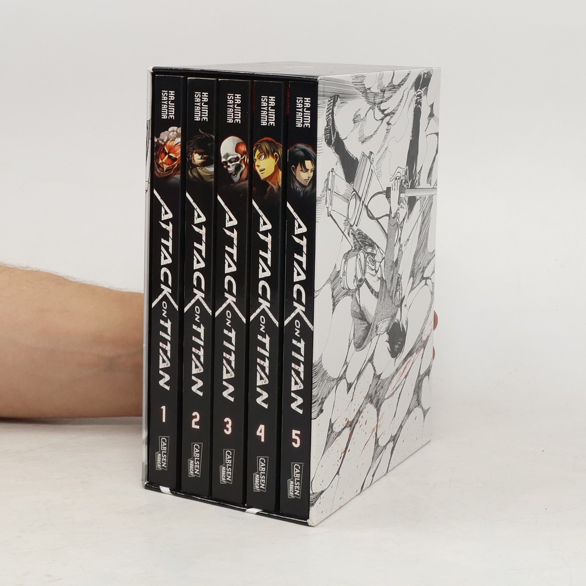 Hajime Isayama Attack on Titan 1-5