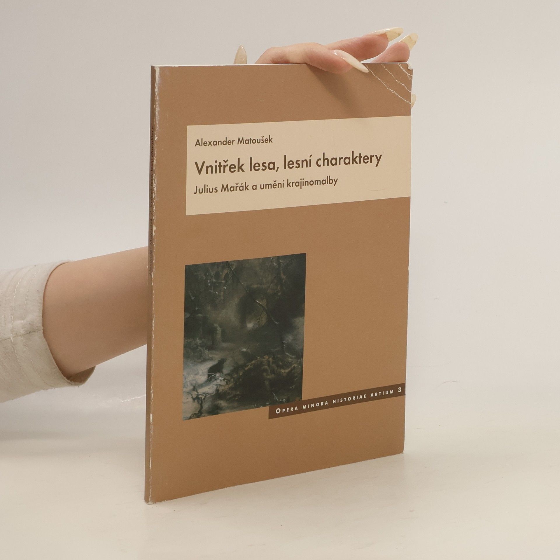 Alexander Matoušek Vnitřek lesa, lesní charaktery : Julius Mařák a umění krajinomalby