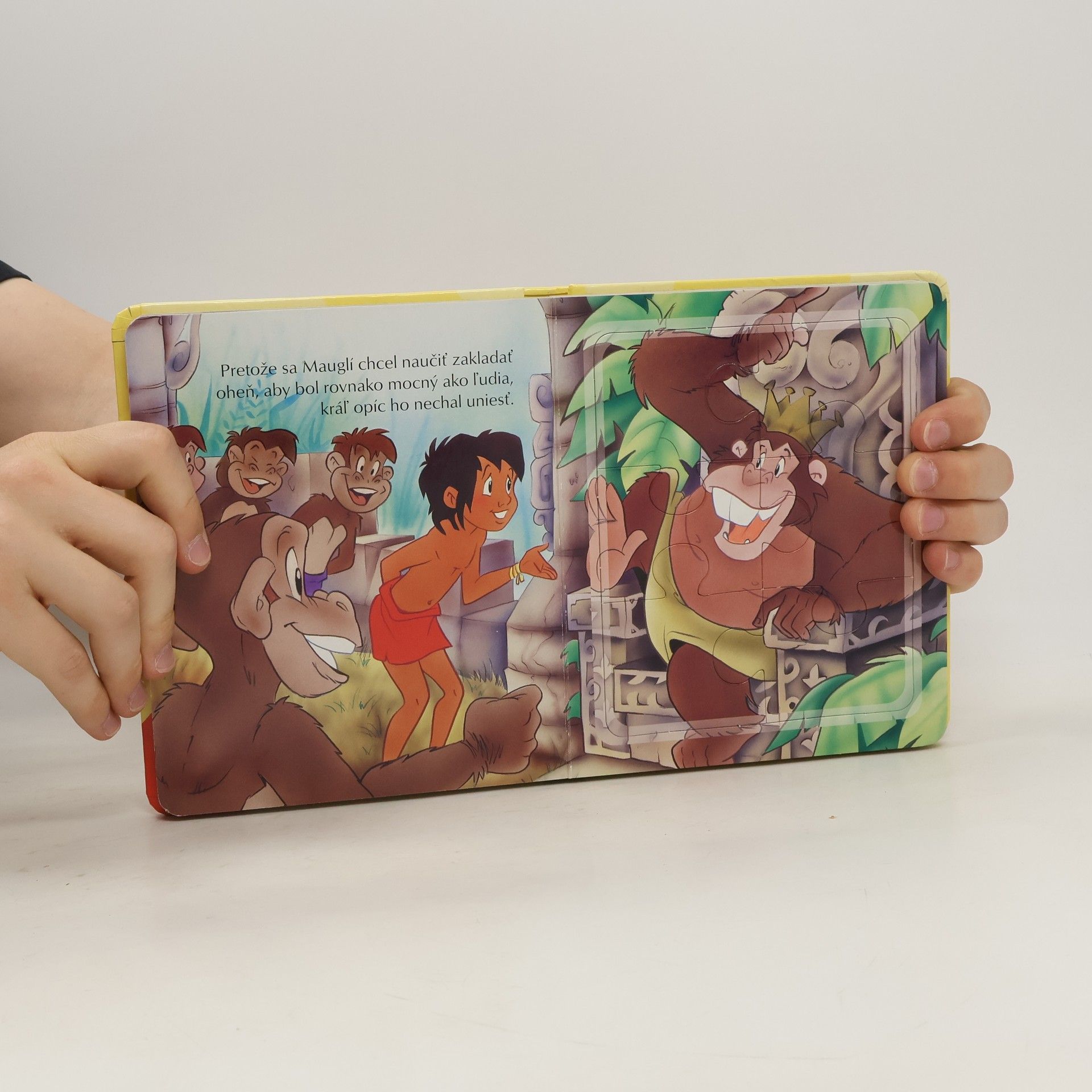 Autorenkollektiv Kniha džunglí. Rozprávka s puzzle