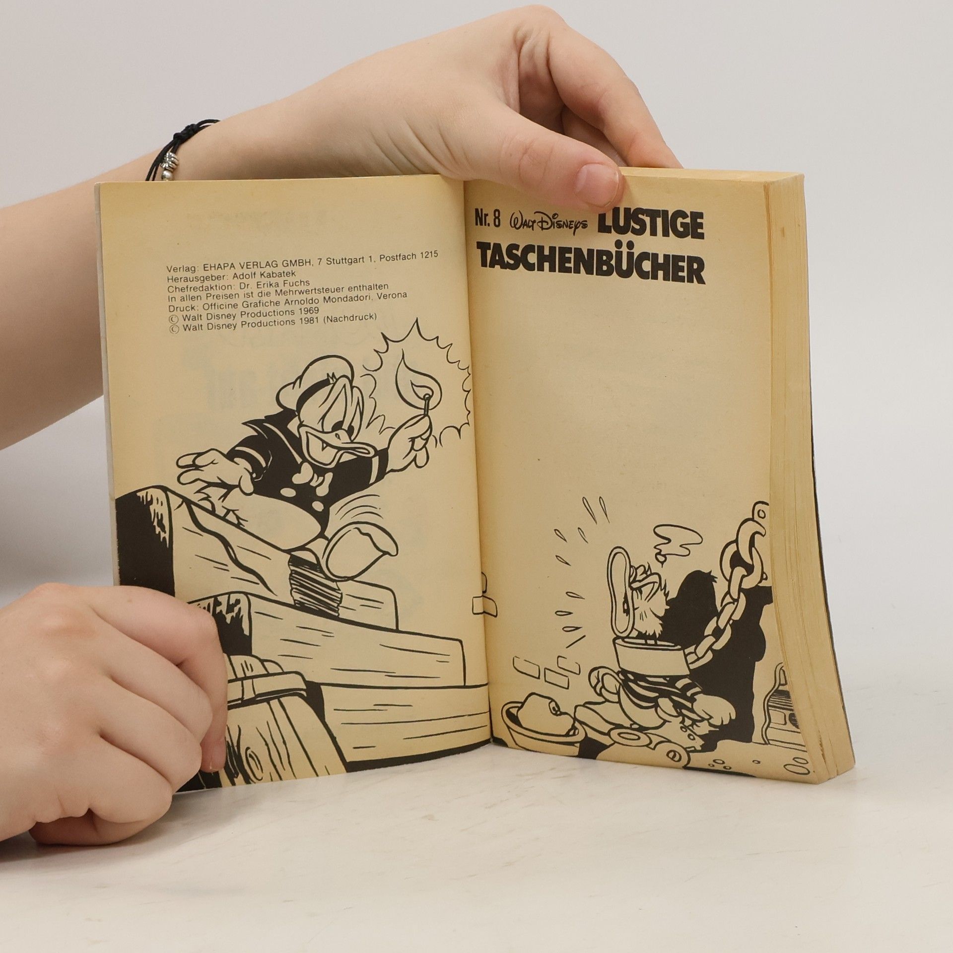 Kolektiv autorů Lustige Taschenbücher Nr. 8